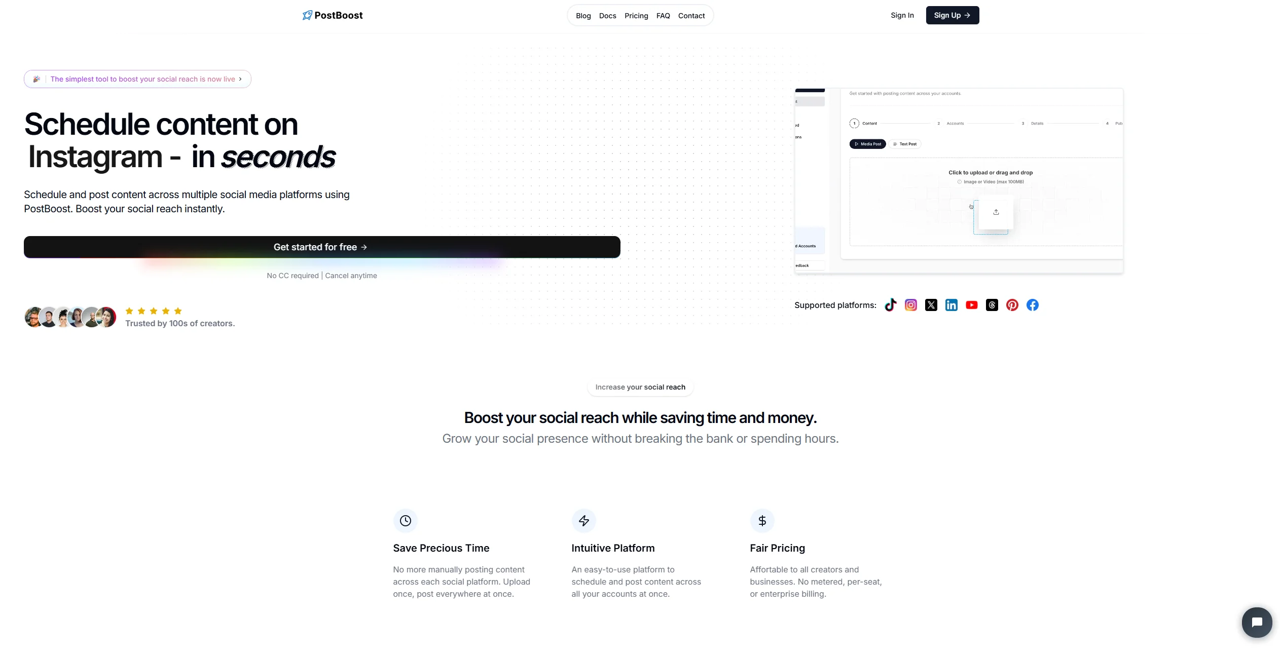 Post-Boost screenshot