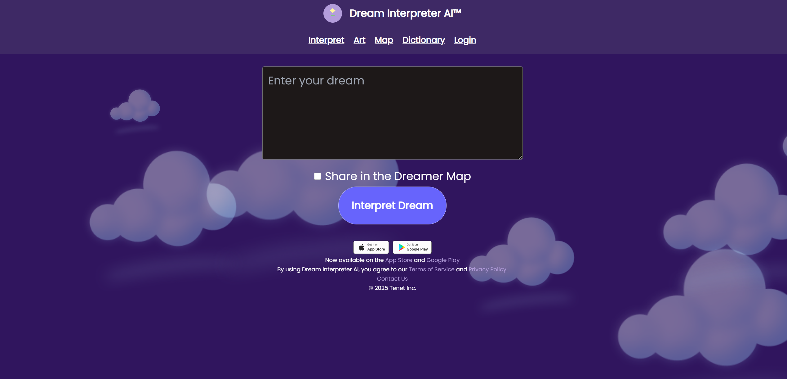 Dream Interpreter screenshot