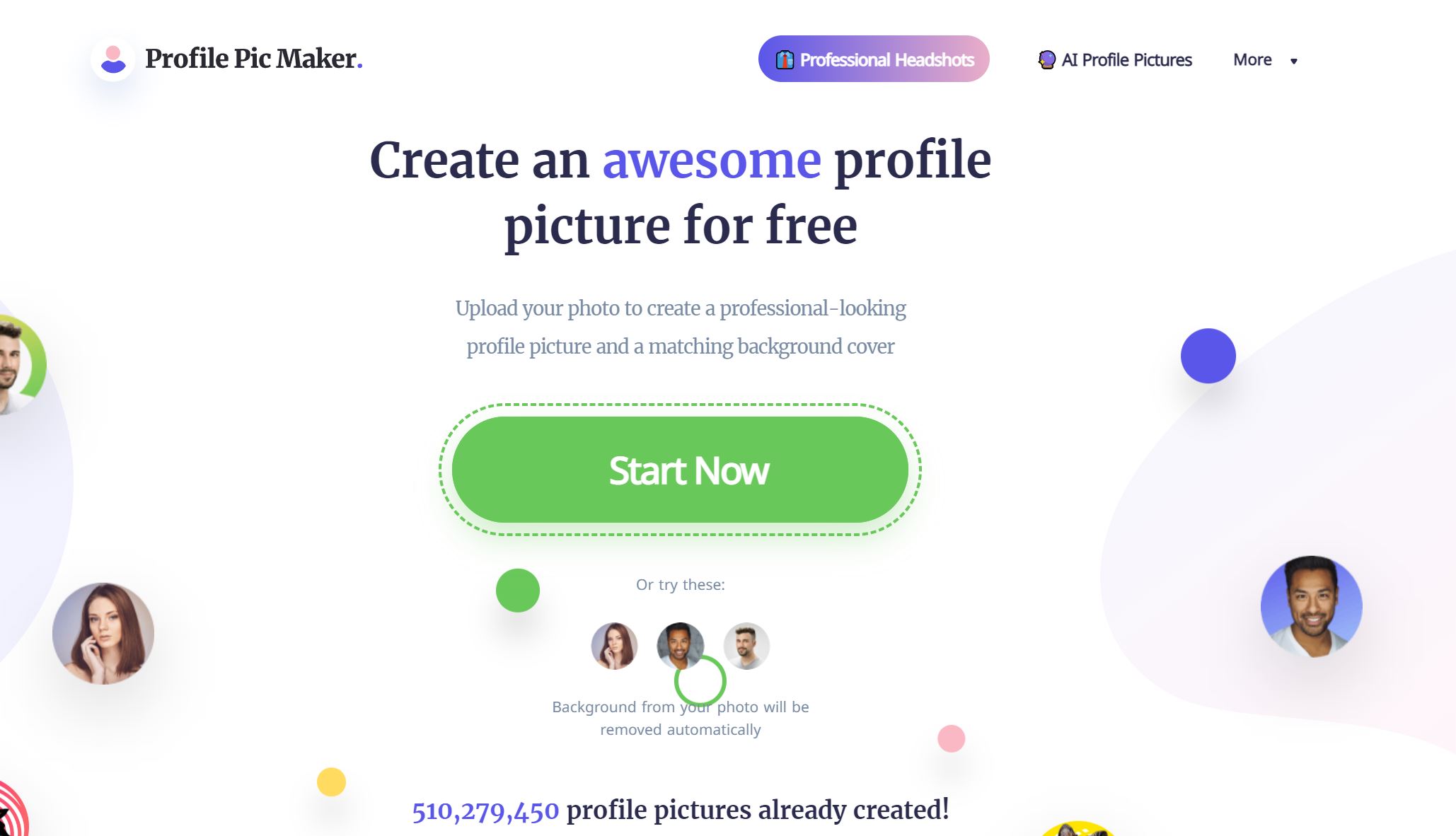 Profile Picture Maker screenshot