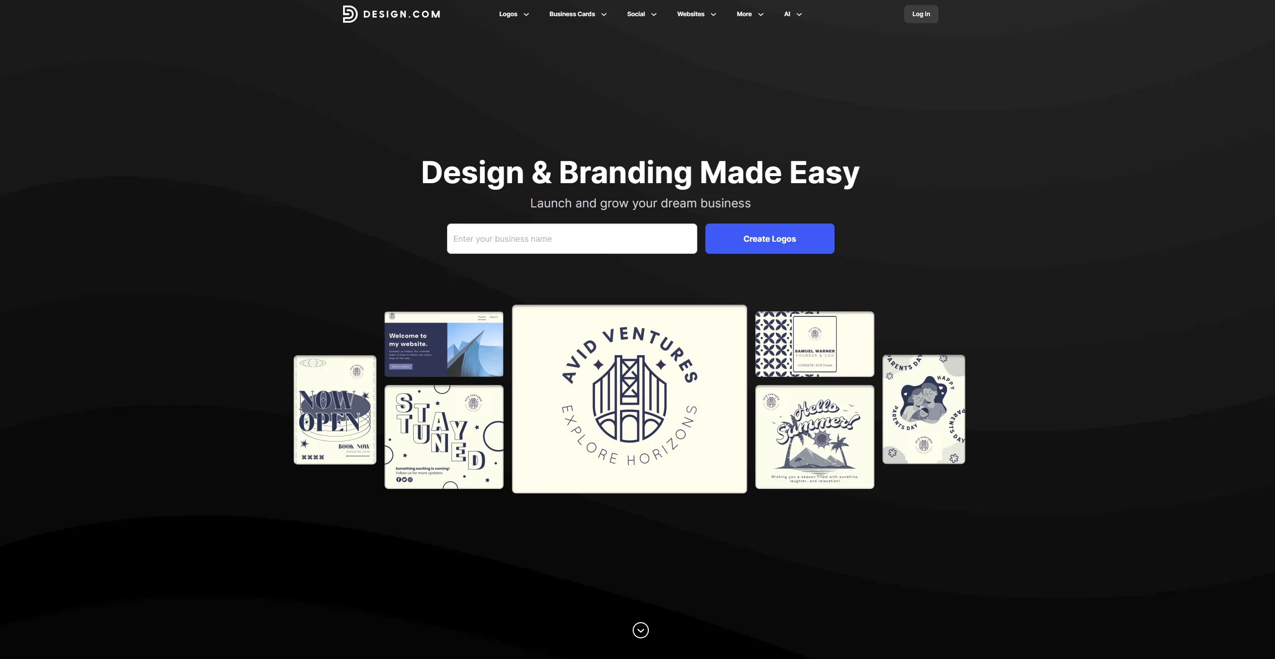 Design.com screenshot