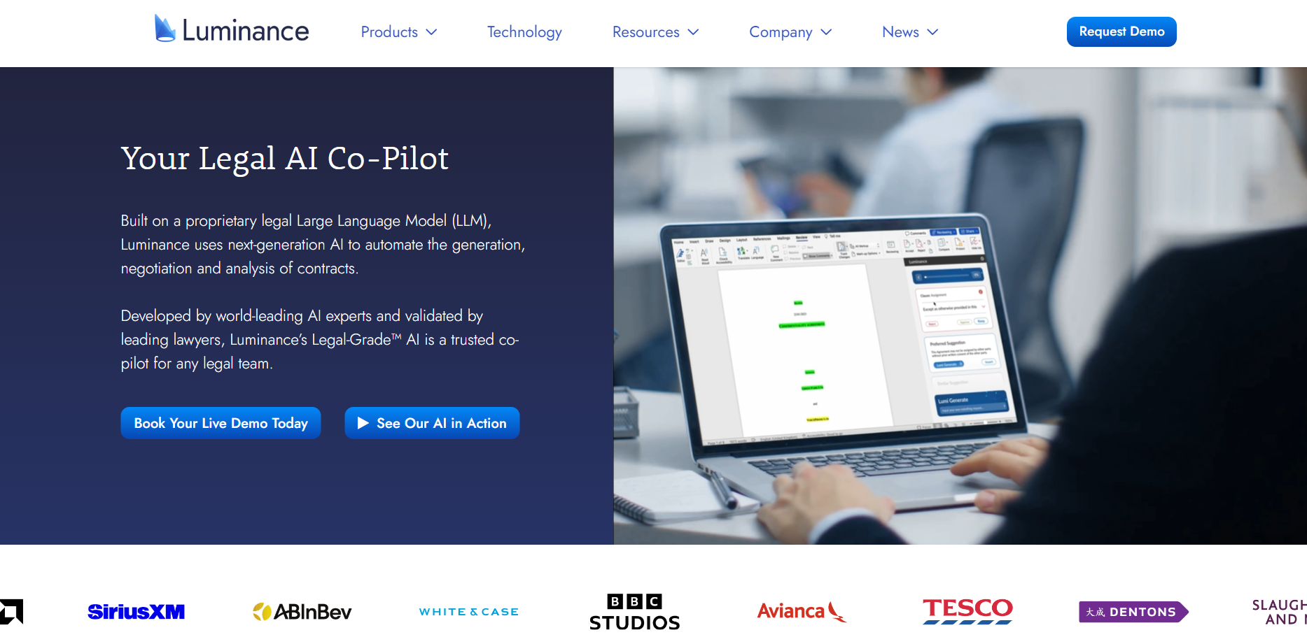 Luminance screenshot