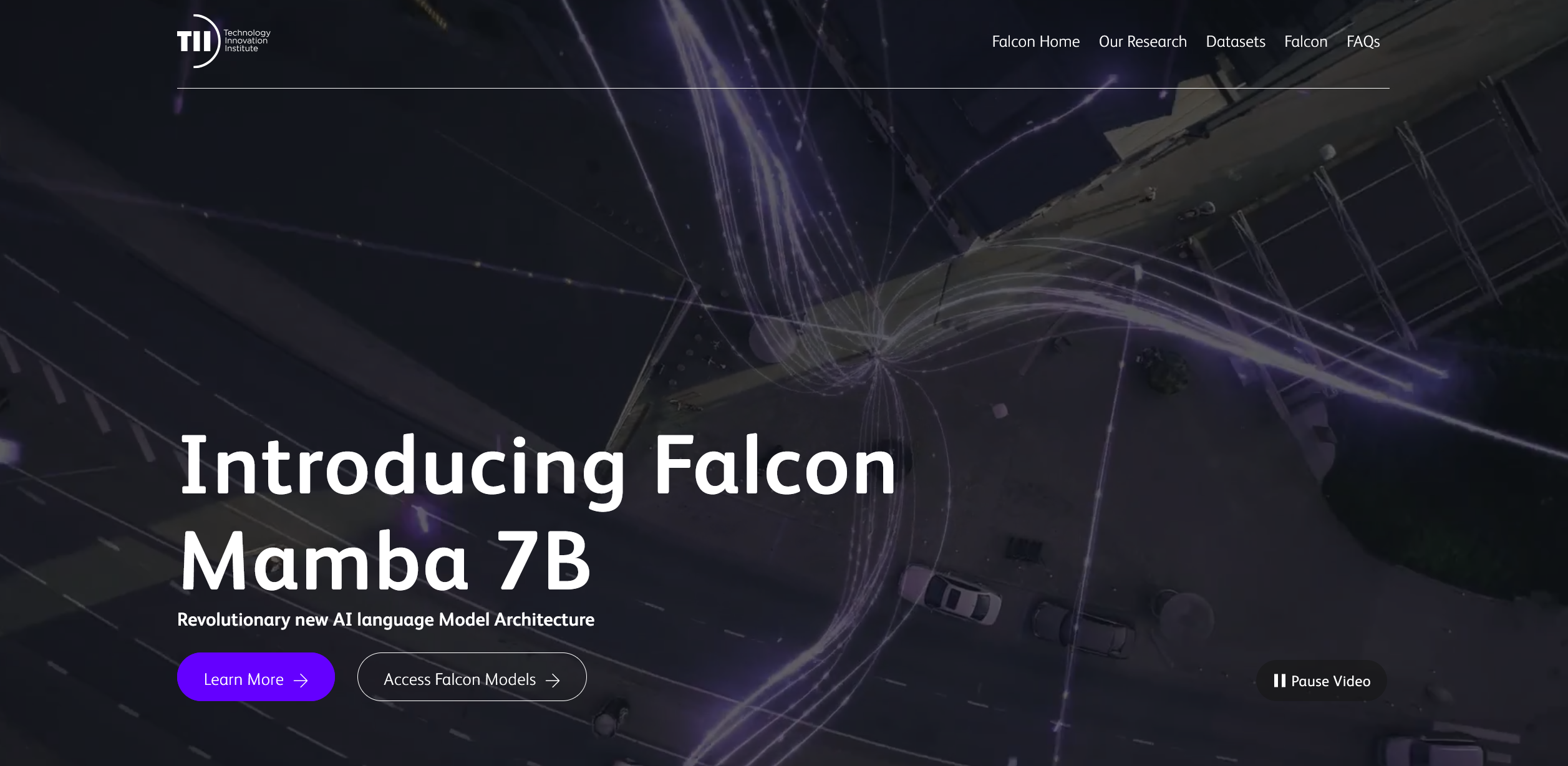 Falcon LLM screenshot