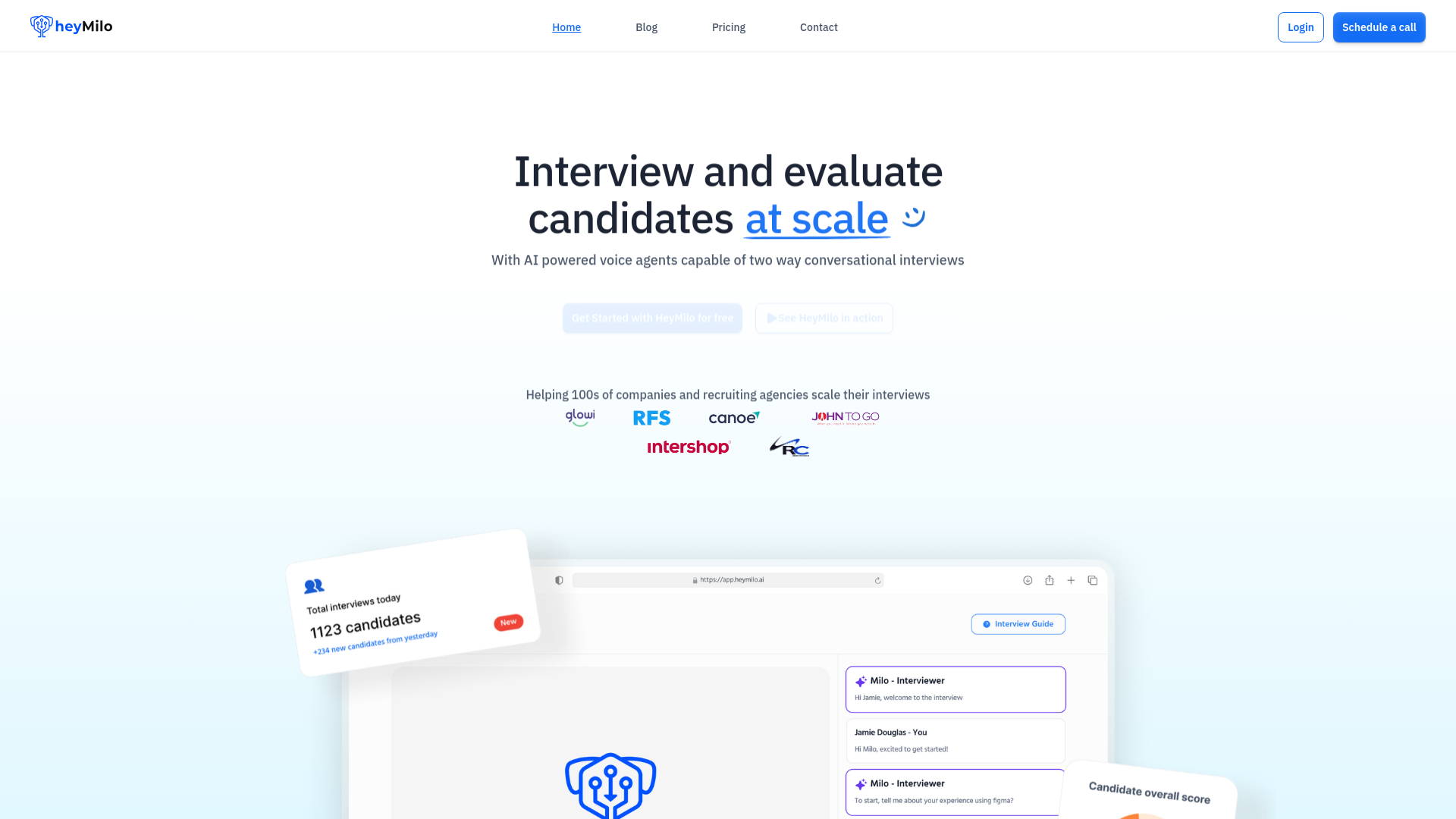 HeyMilo AI screenshot
