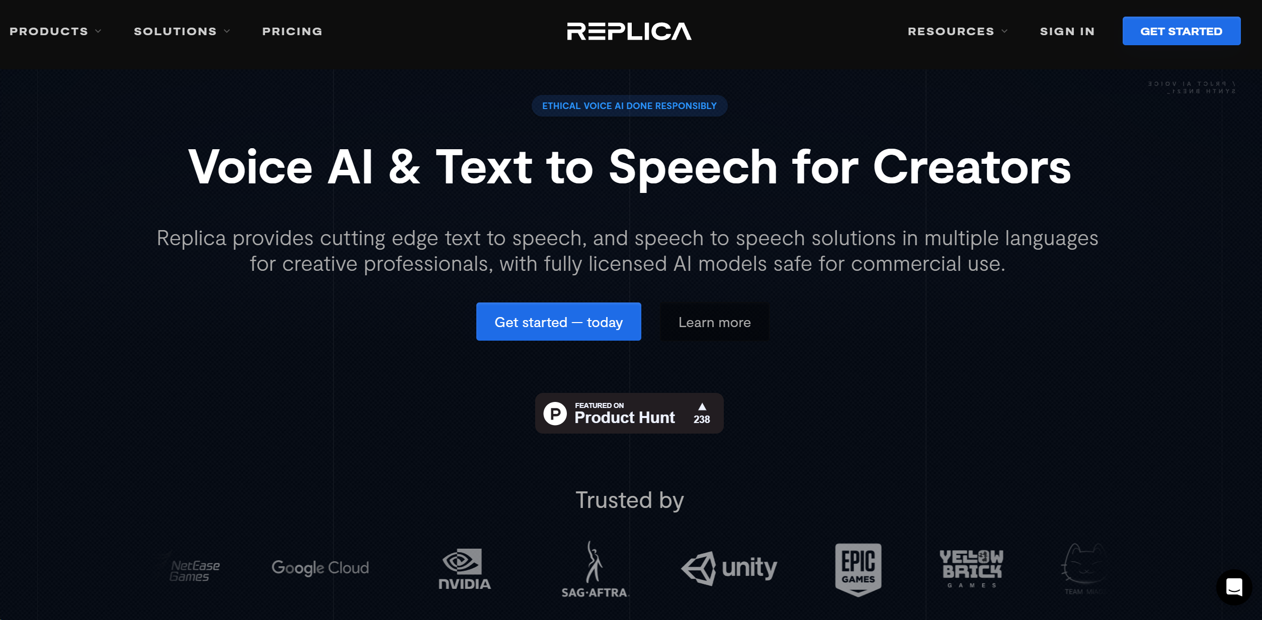 Replica Studios screenshot