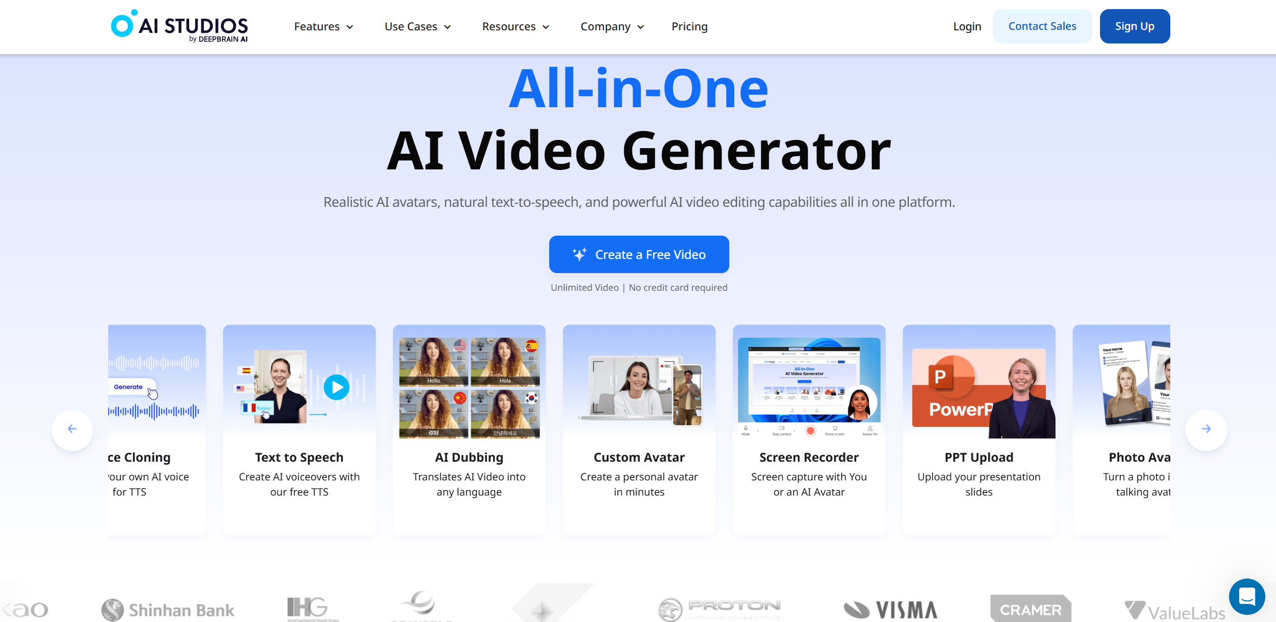 AI Studios screenshot