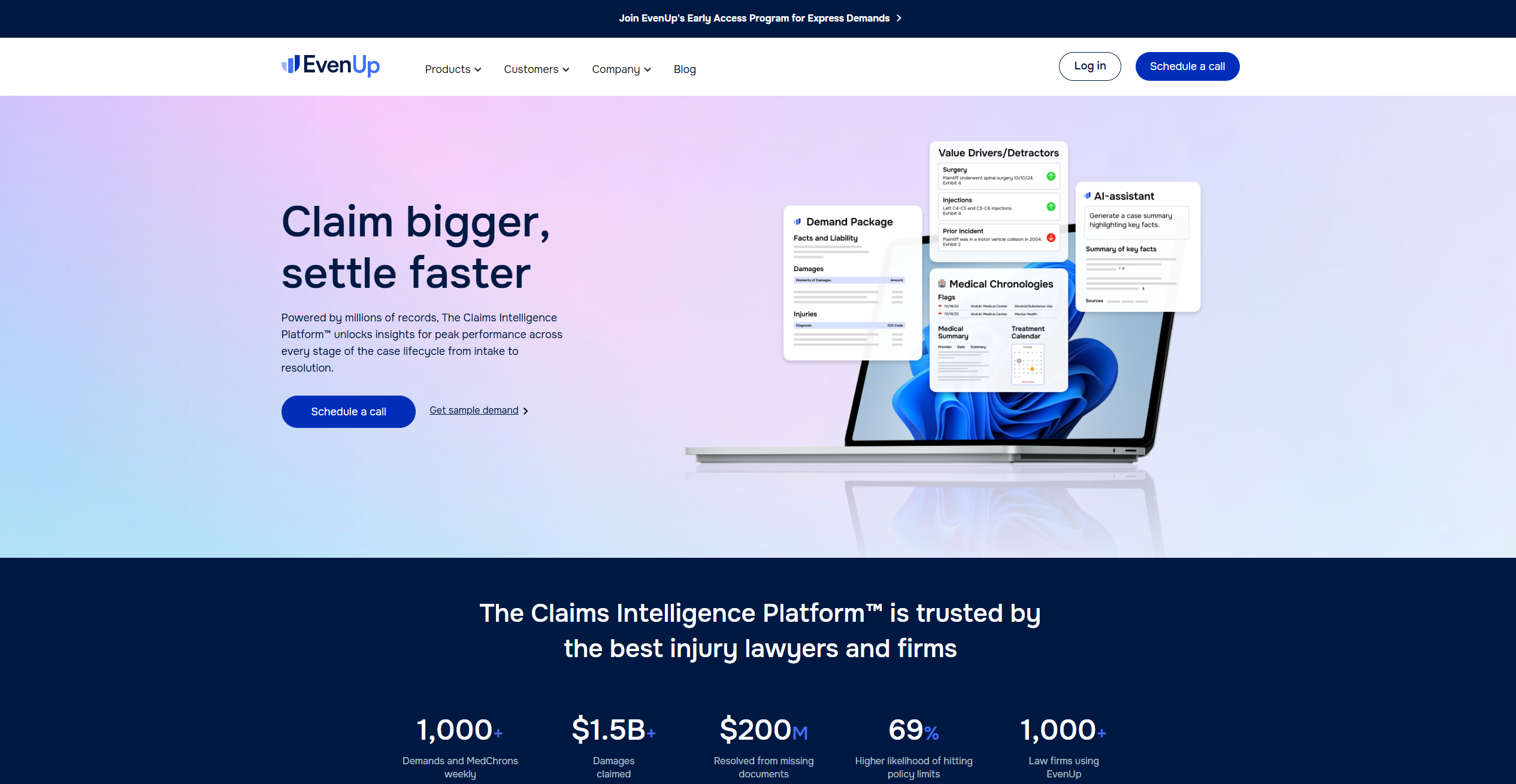 EvenUp Law screenshot