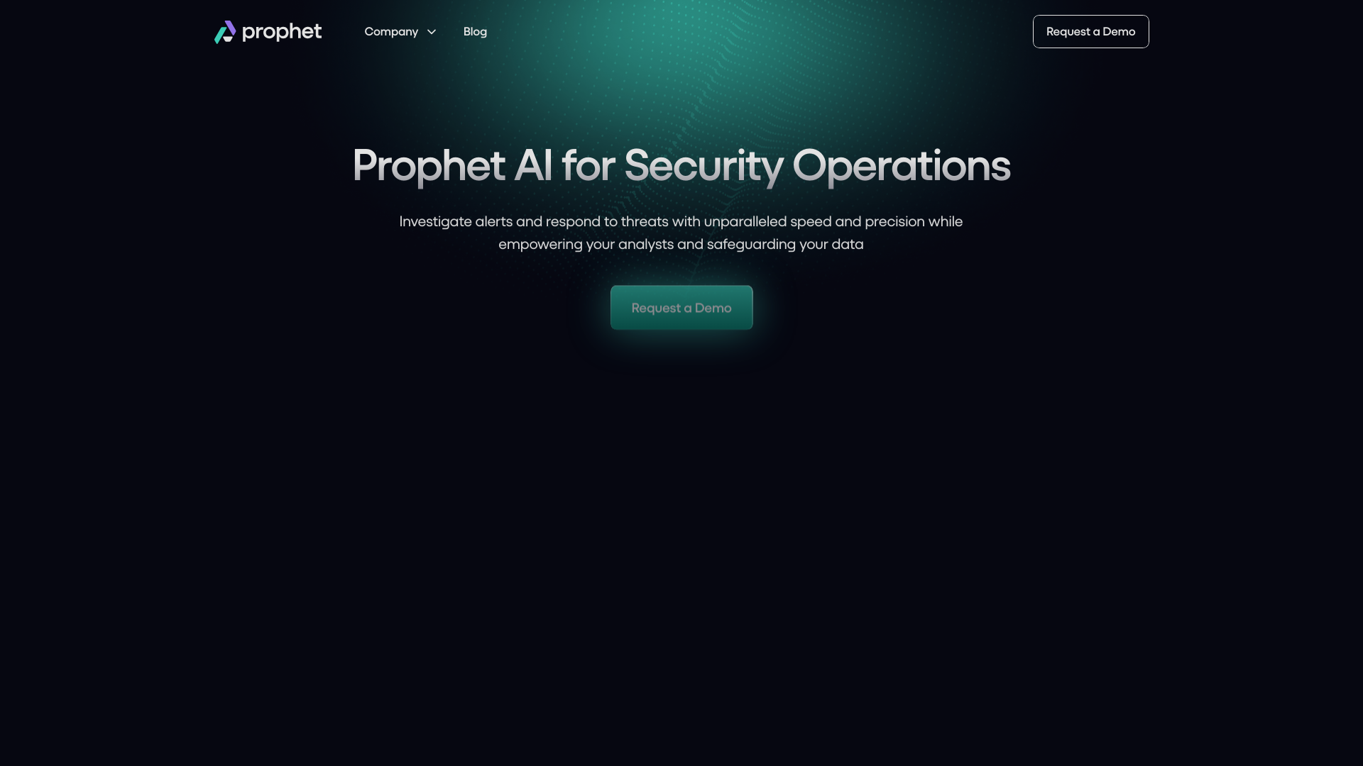 Prophet Security screenshot