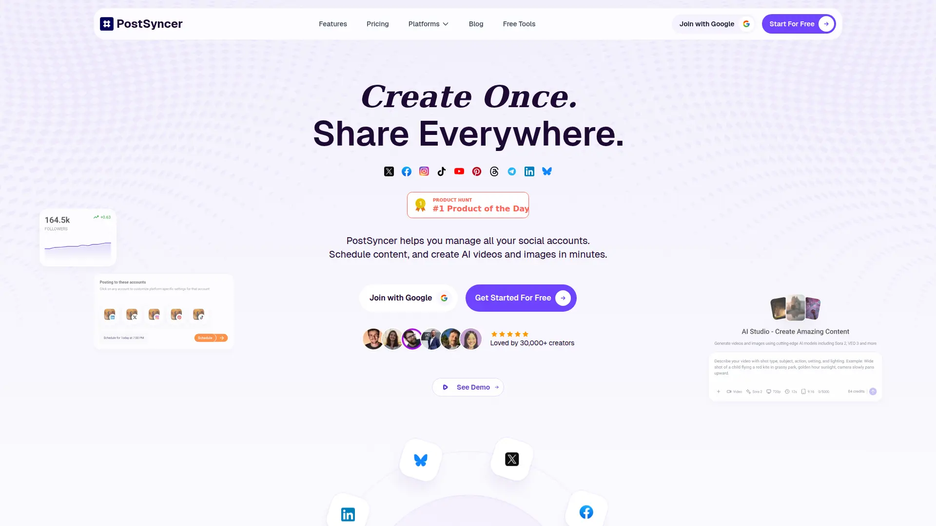 PostSyncer screenshot