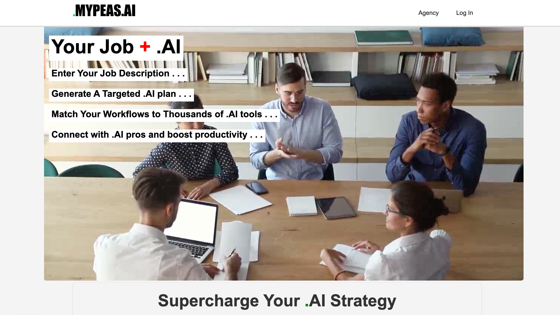 MYPEAS.ai screenshot