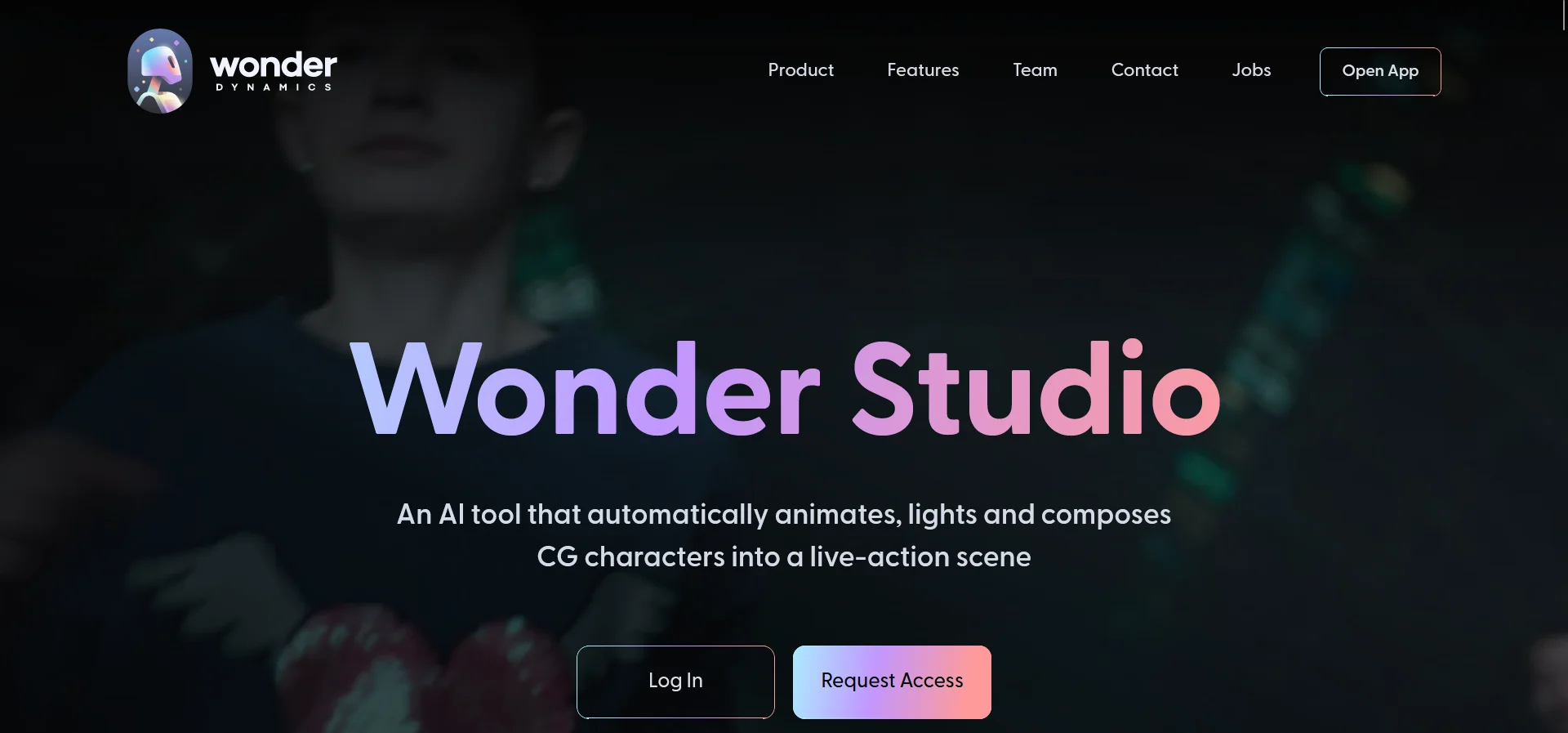 Wonder Studio screenshot