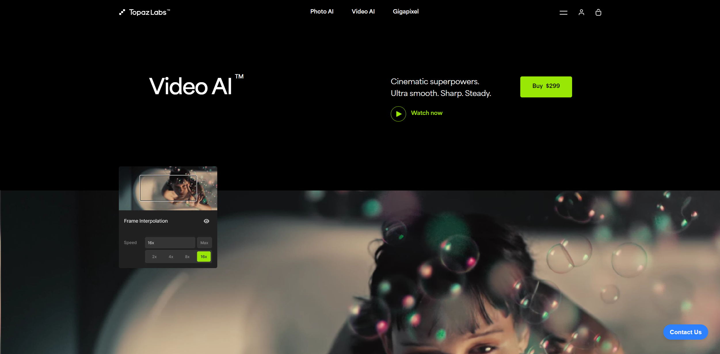 Topaz Video AI screenshot