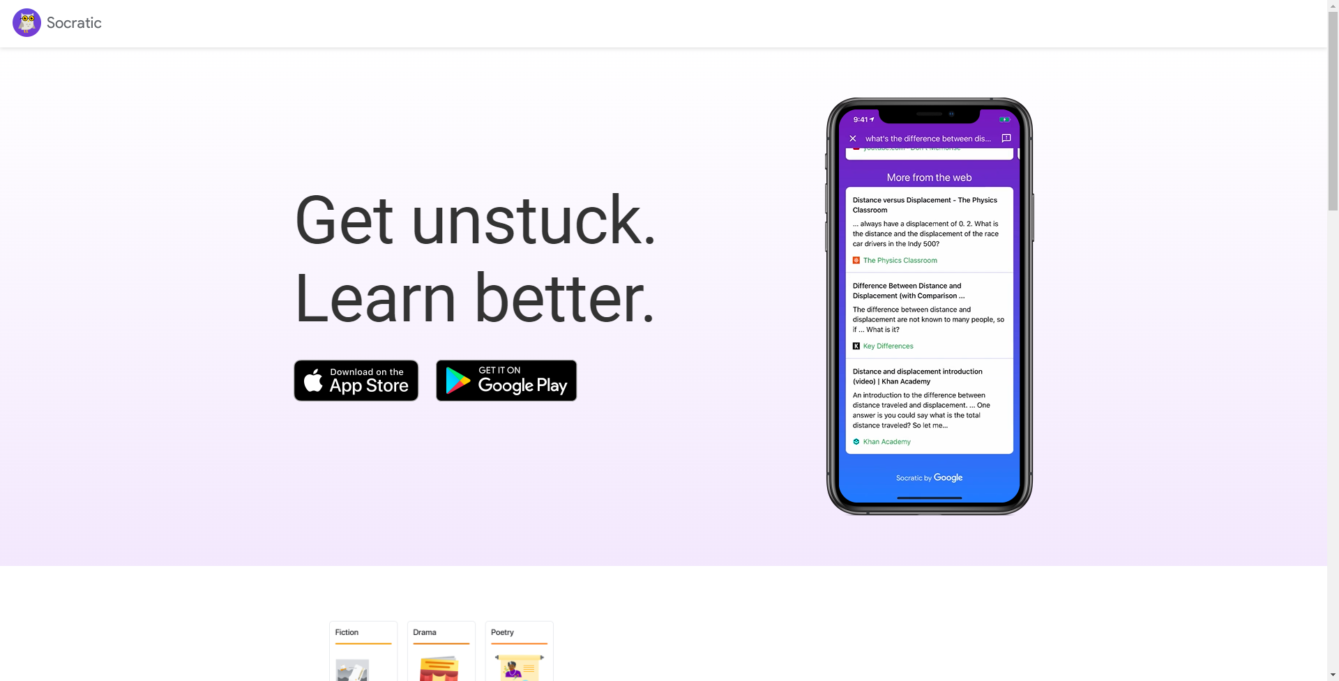 Socratic by Google screenshot