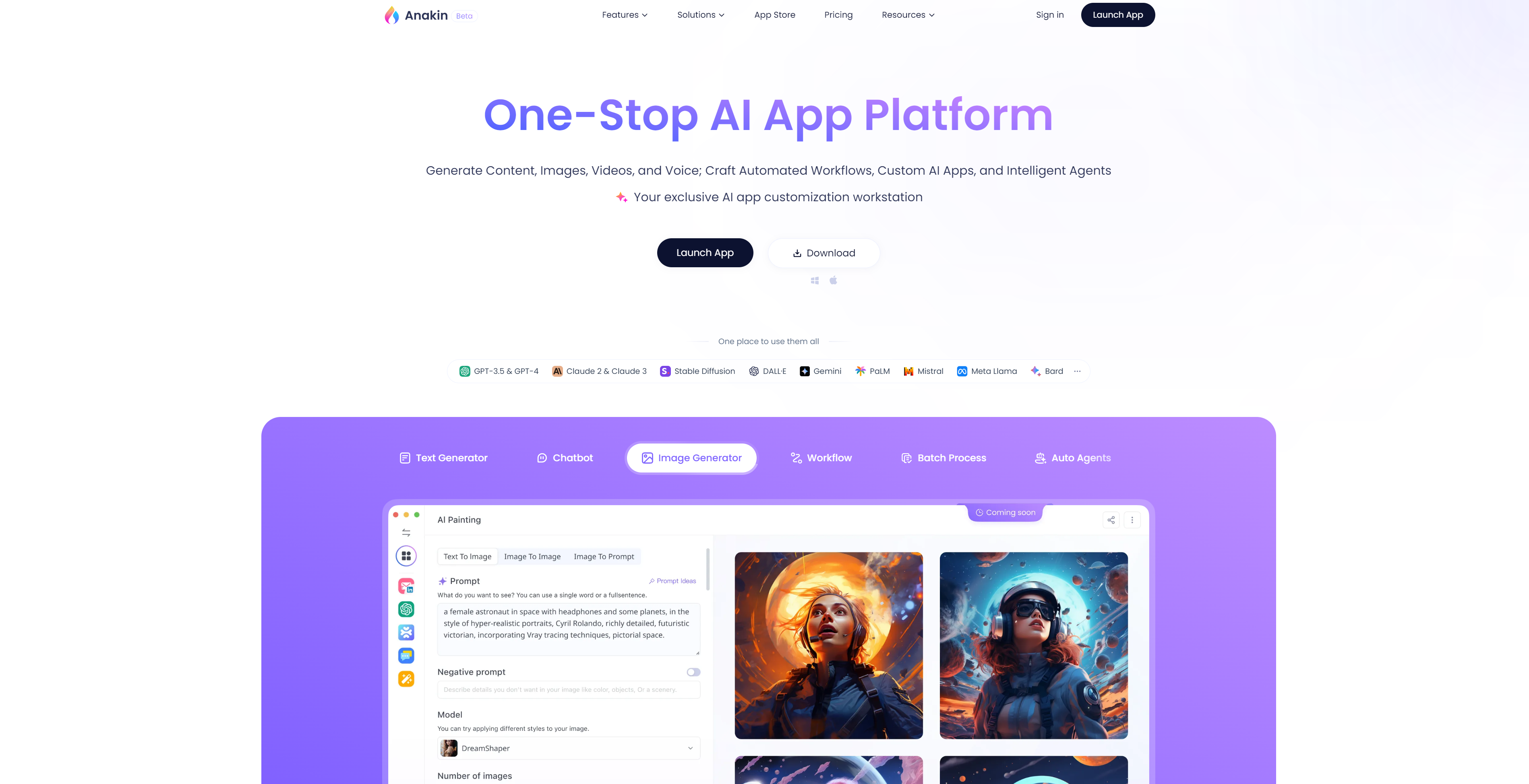 Anakin.ai screenshot