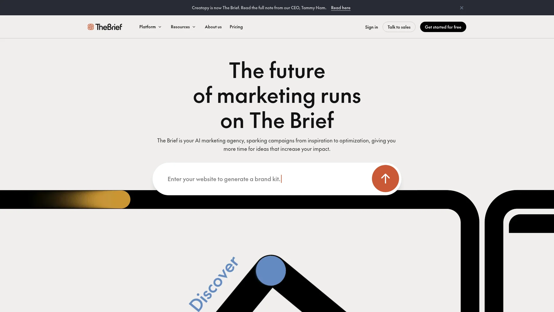 The Brief screenshot