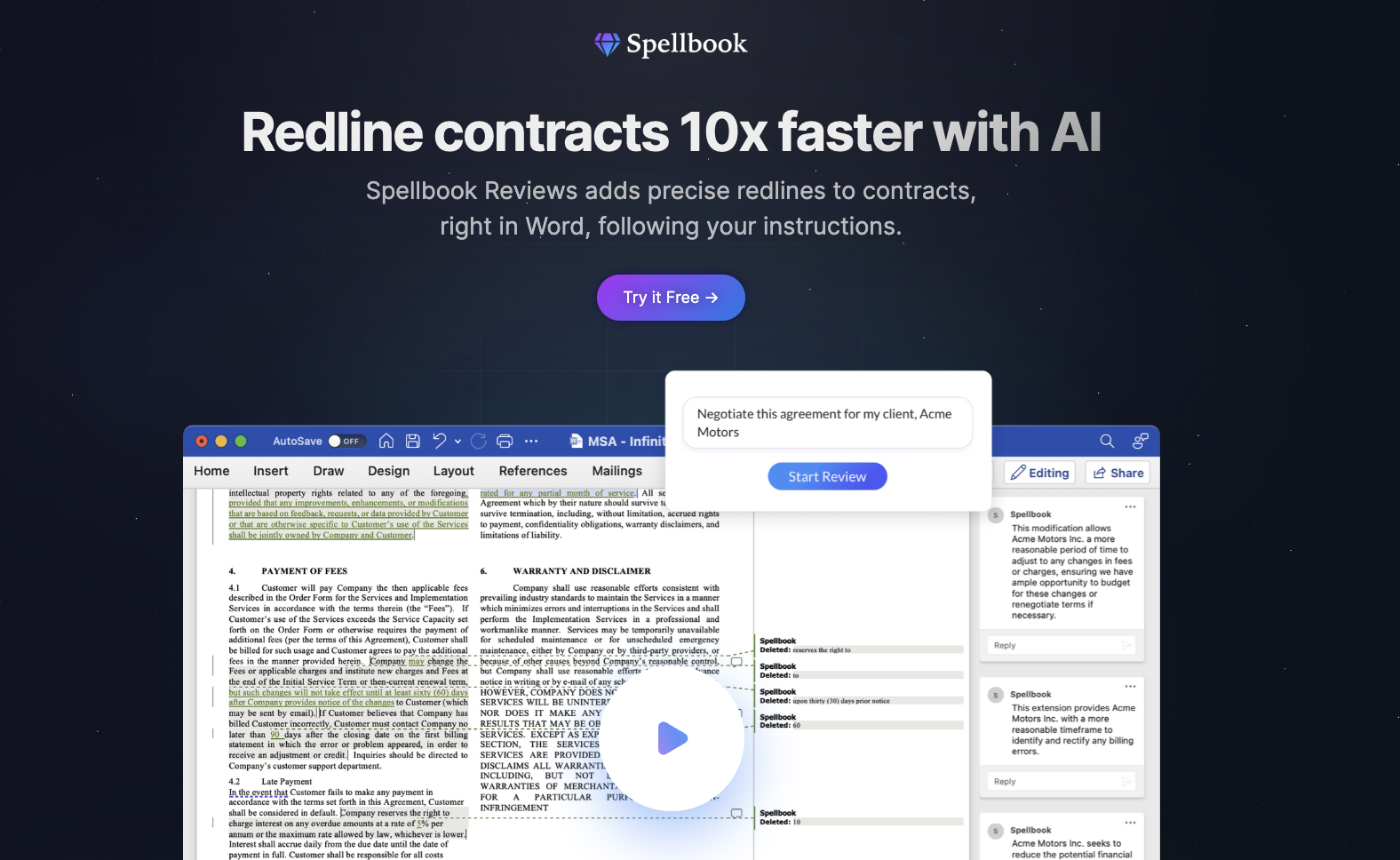 Spellbook screenshot