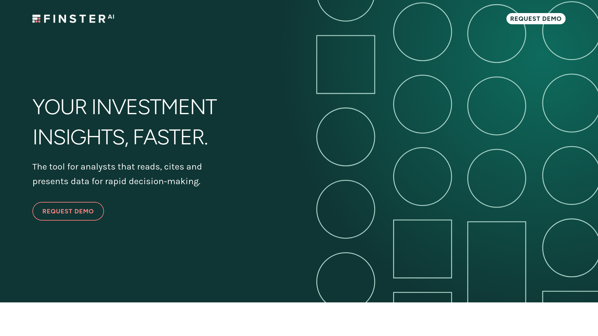 Finster AI screenshot