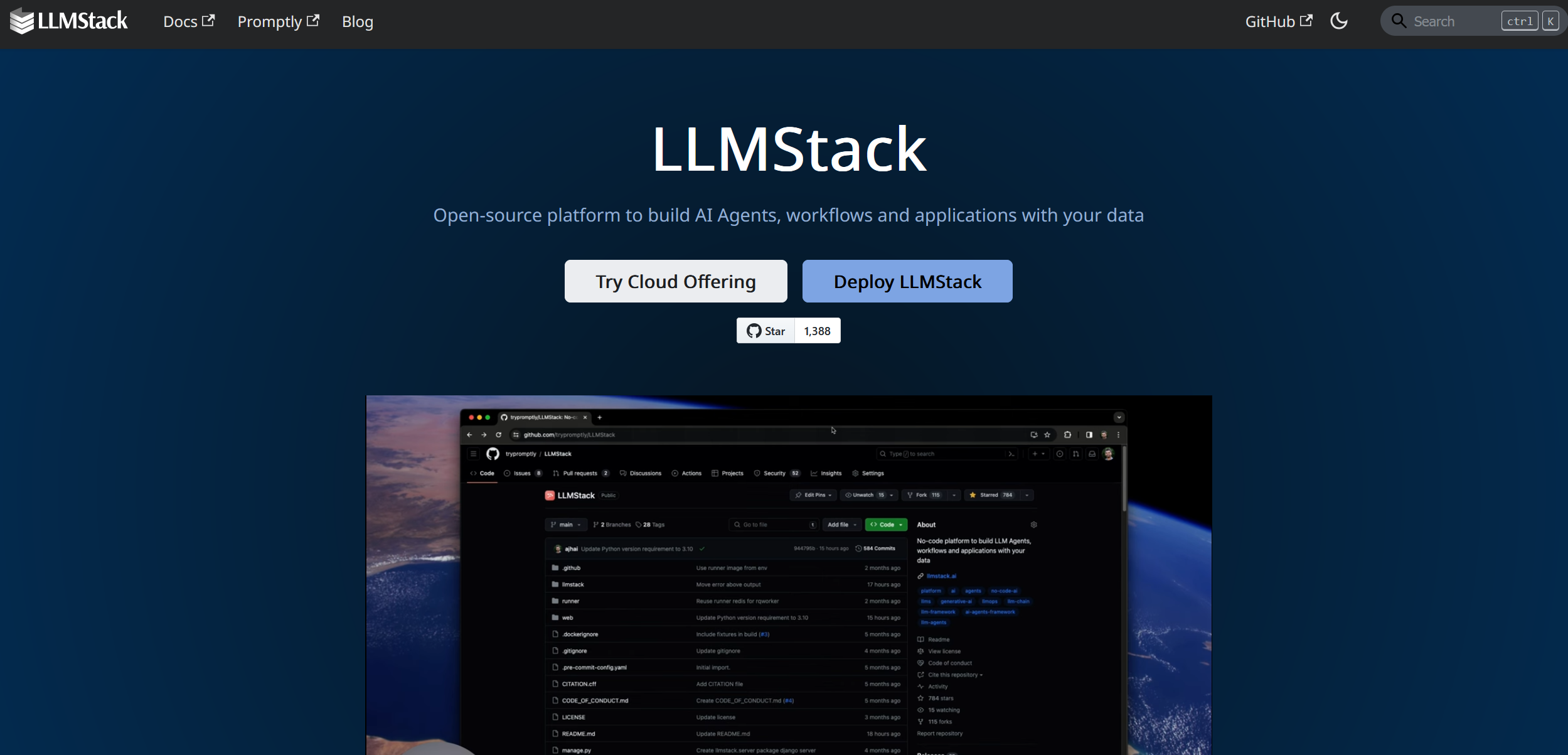 LLMStack screenshot