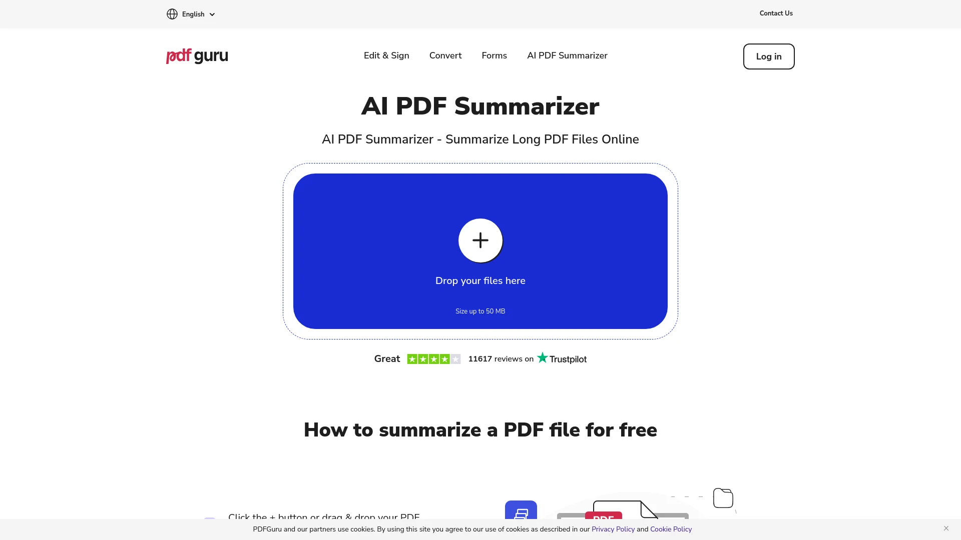 AI PDF Summarizer by PDF Guru screenshot