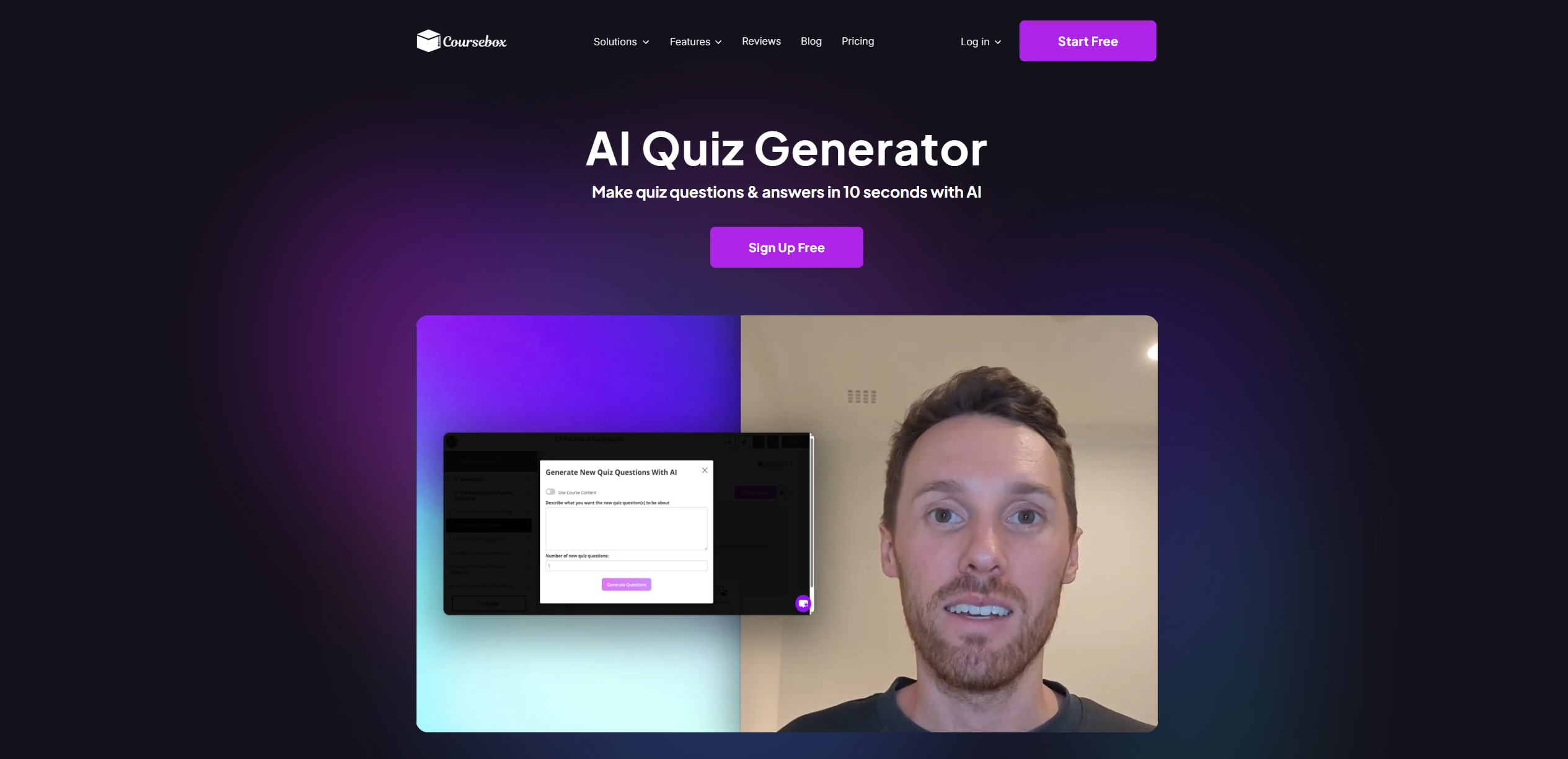AI Quiz Generator by Coursebox screenshot