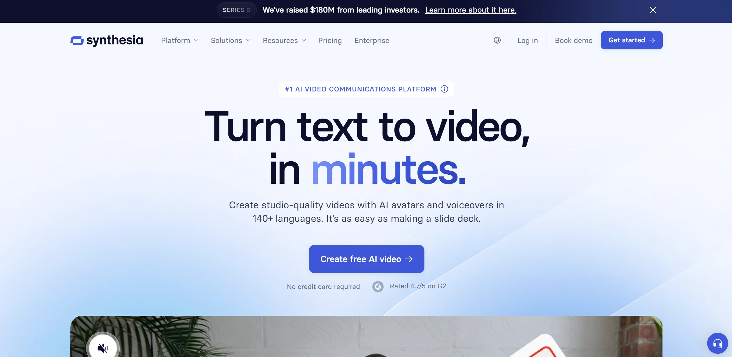 Synthesia screenshot