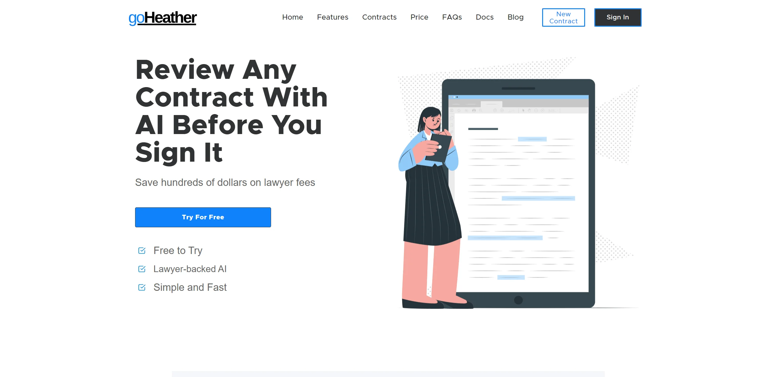 goHeather screenshot