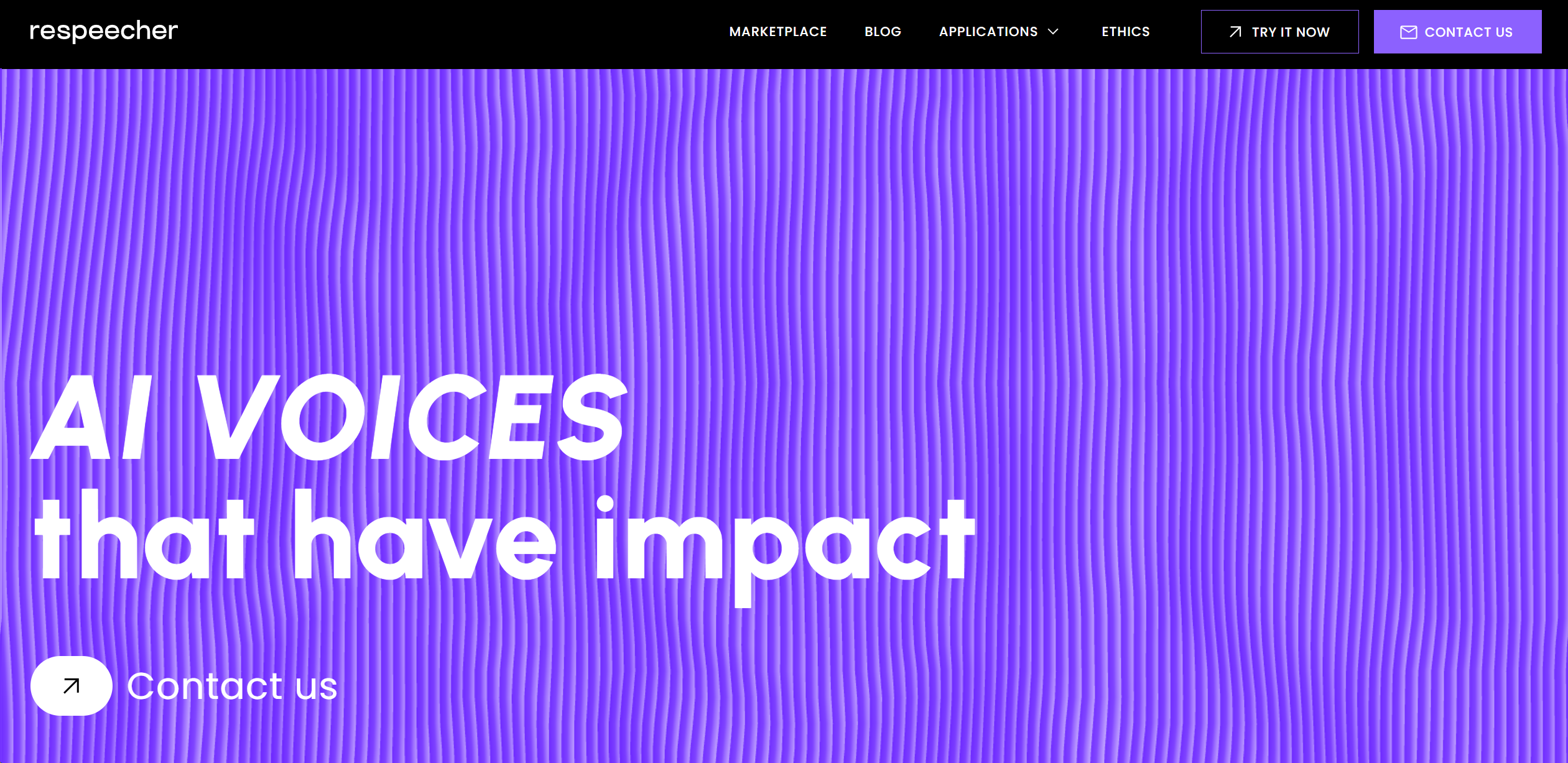 Respeecher screenshot