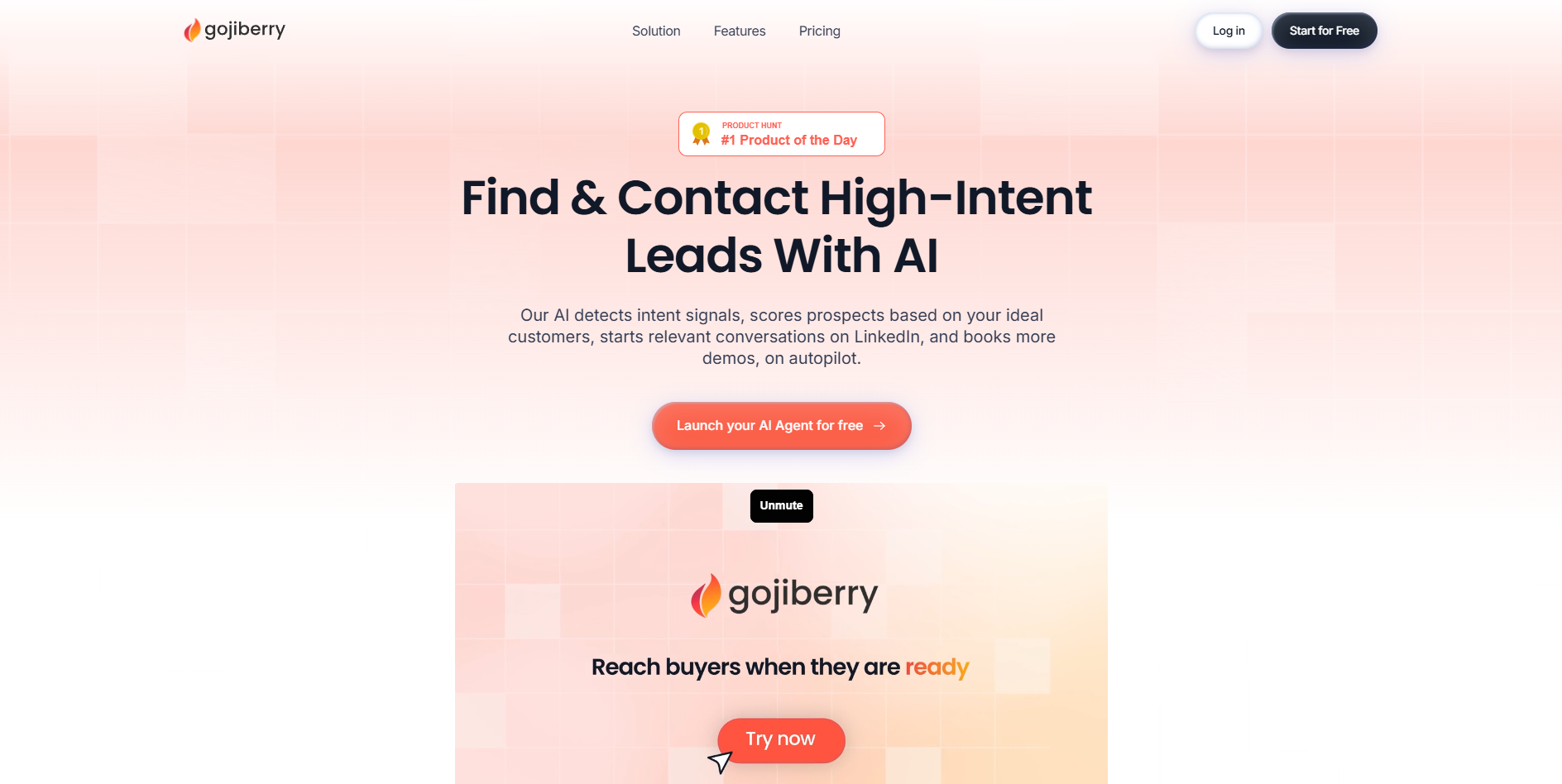 Gojiberry AI screenshot