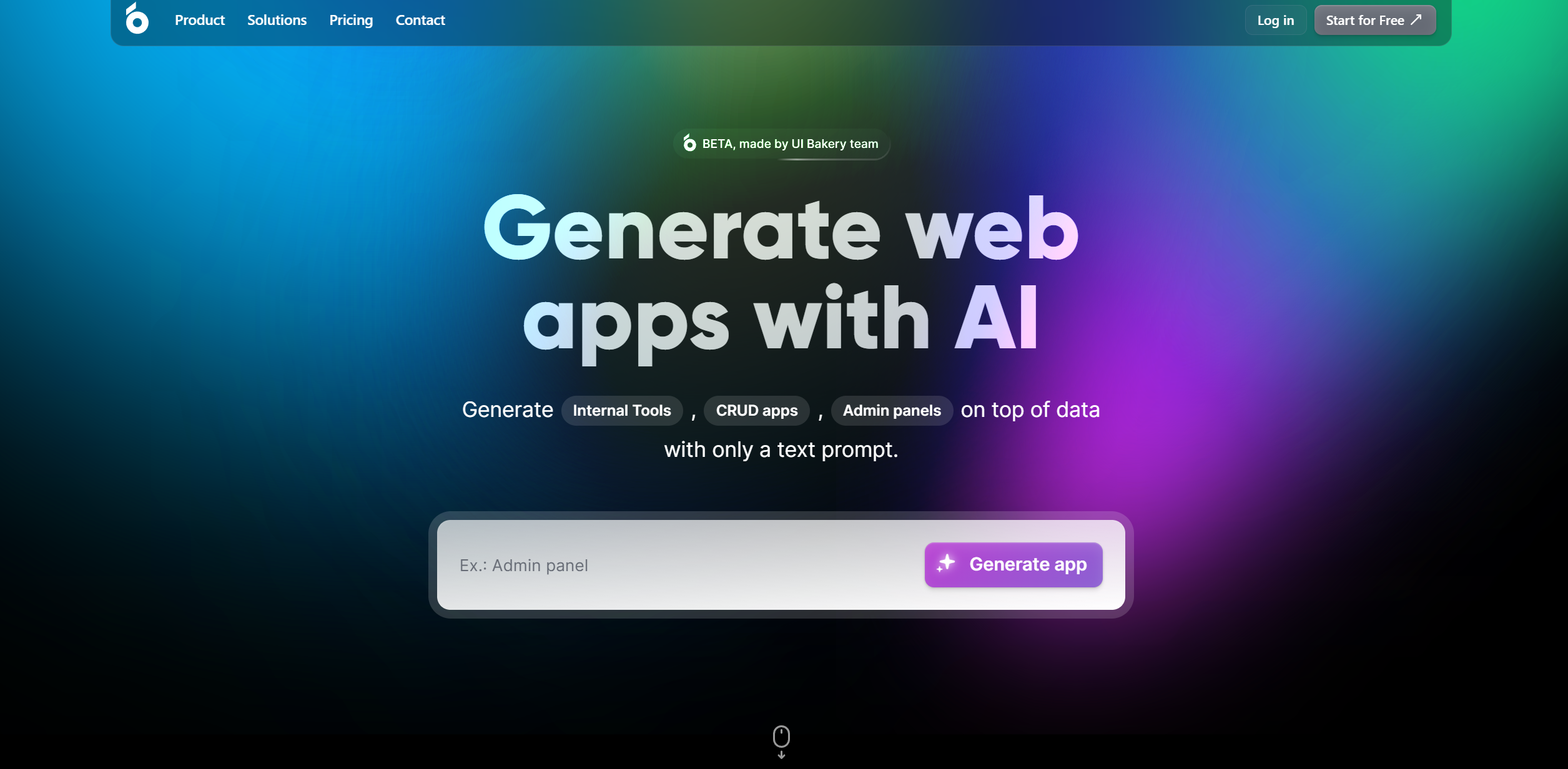 AI App Generator screenshot