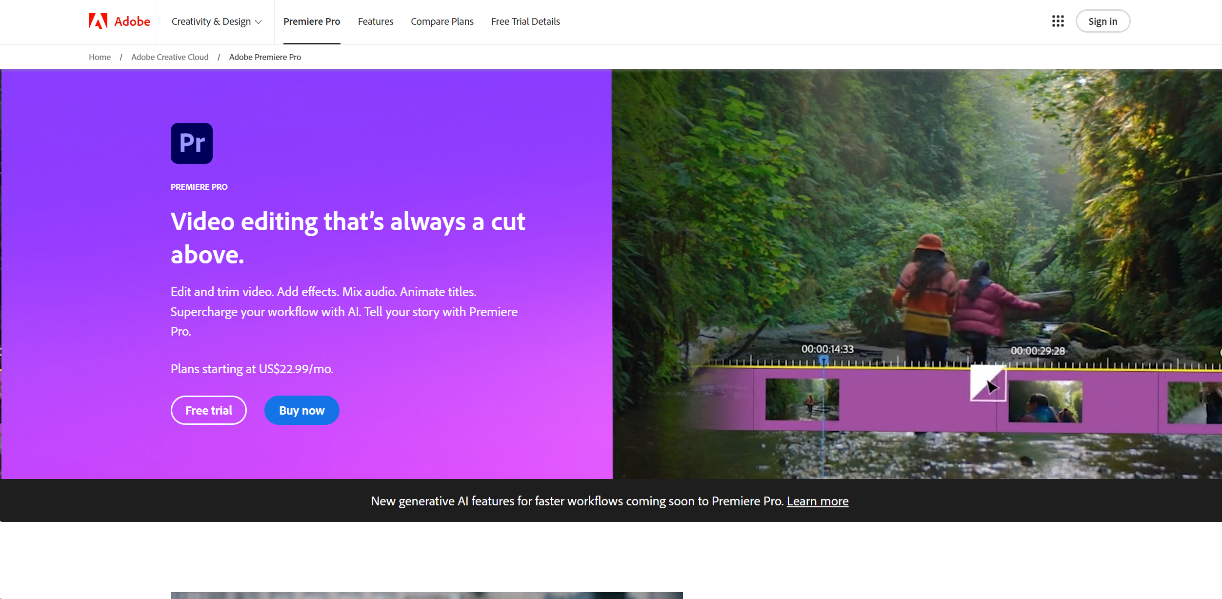 Adobe Premiere Pro screenshot