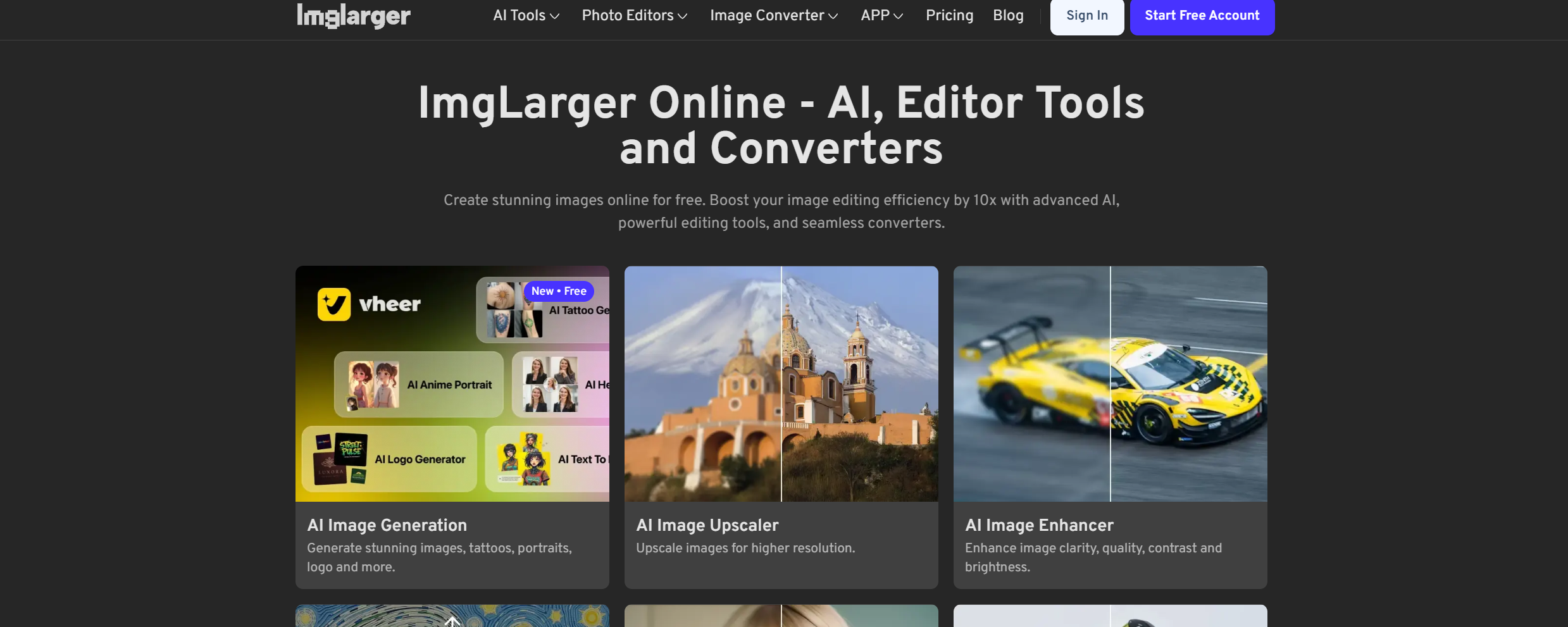 AI Image Enlarger screenshot