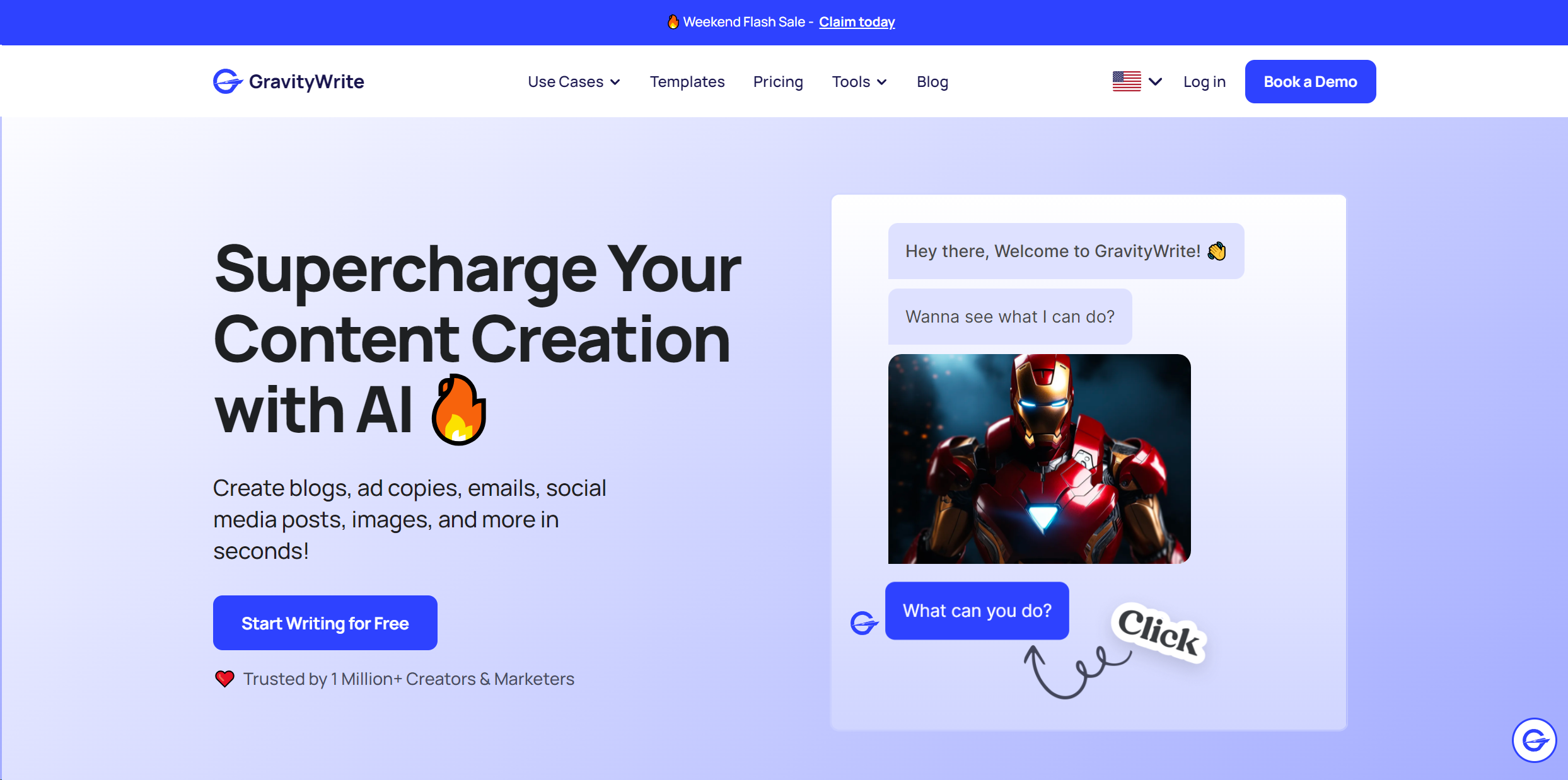 GravityWrite screenshot