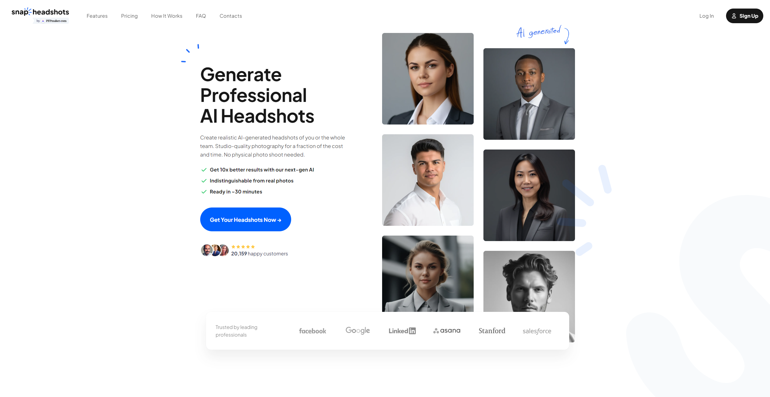 SnapHeadshots screenshot