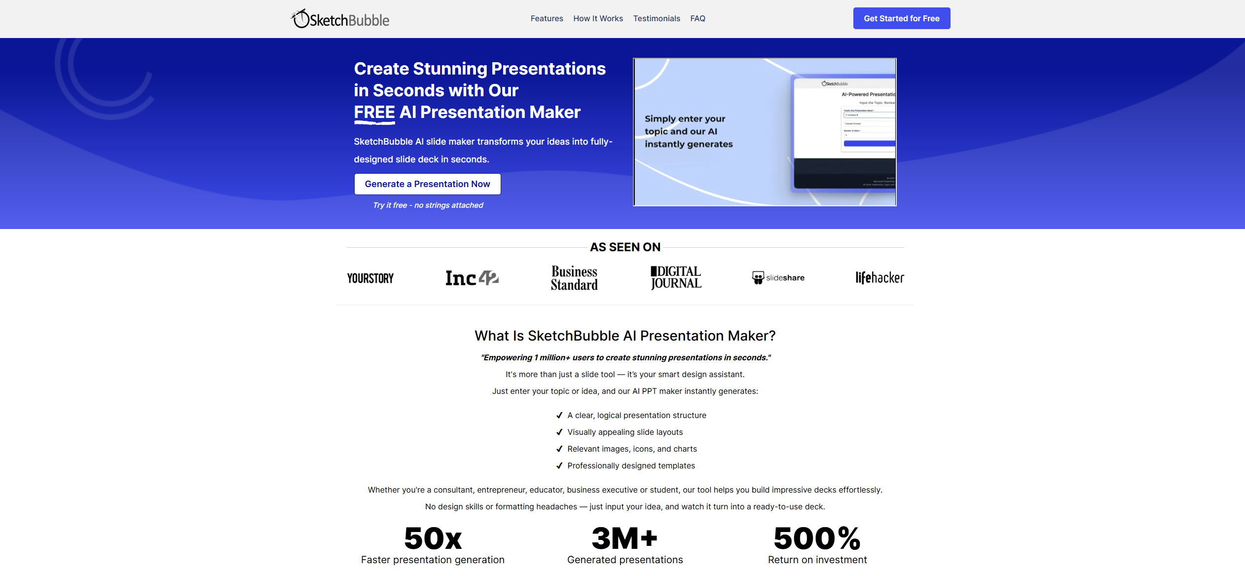 SketchBubble AI screenshot