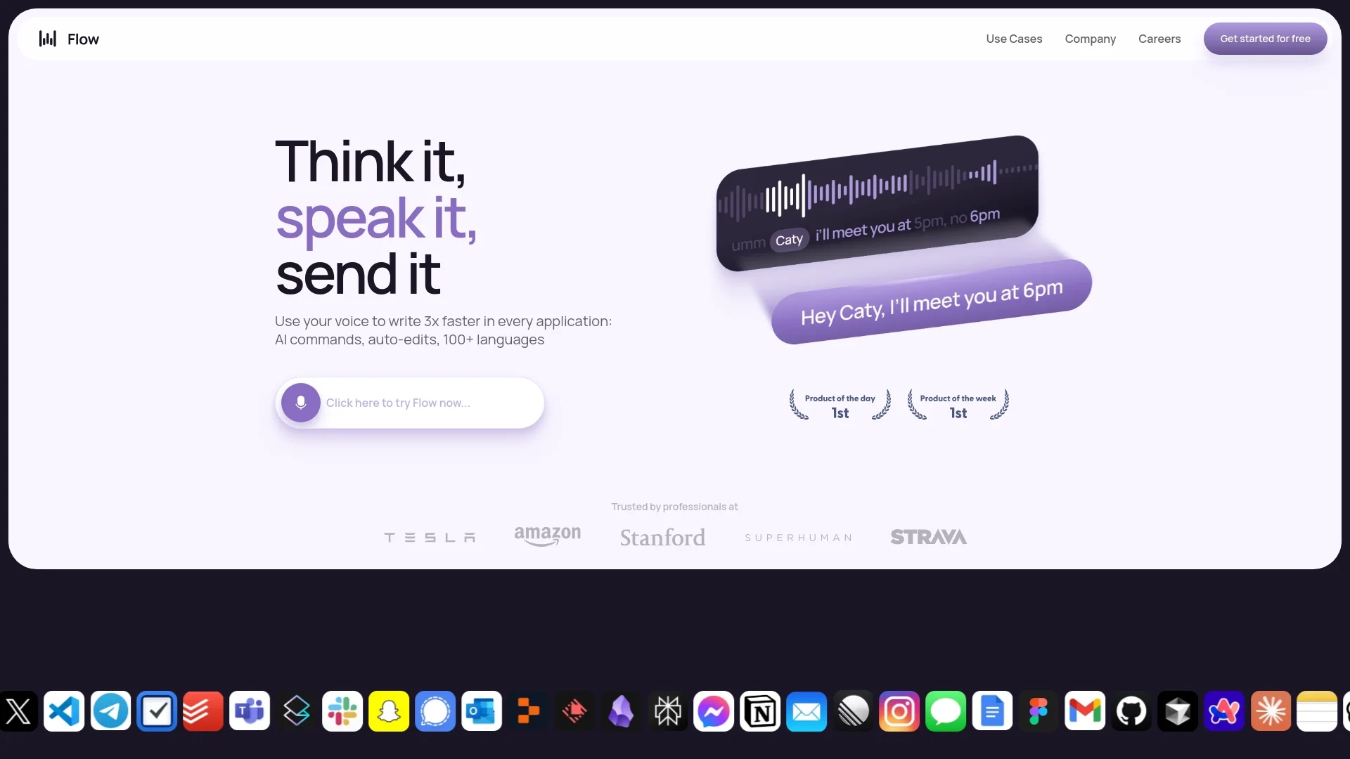 Wispr Flow screenshot