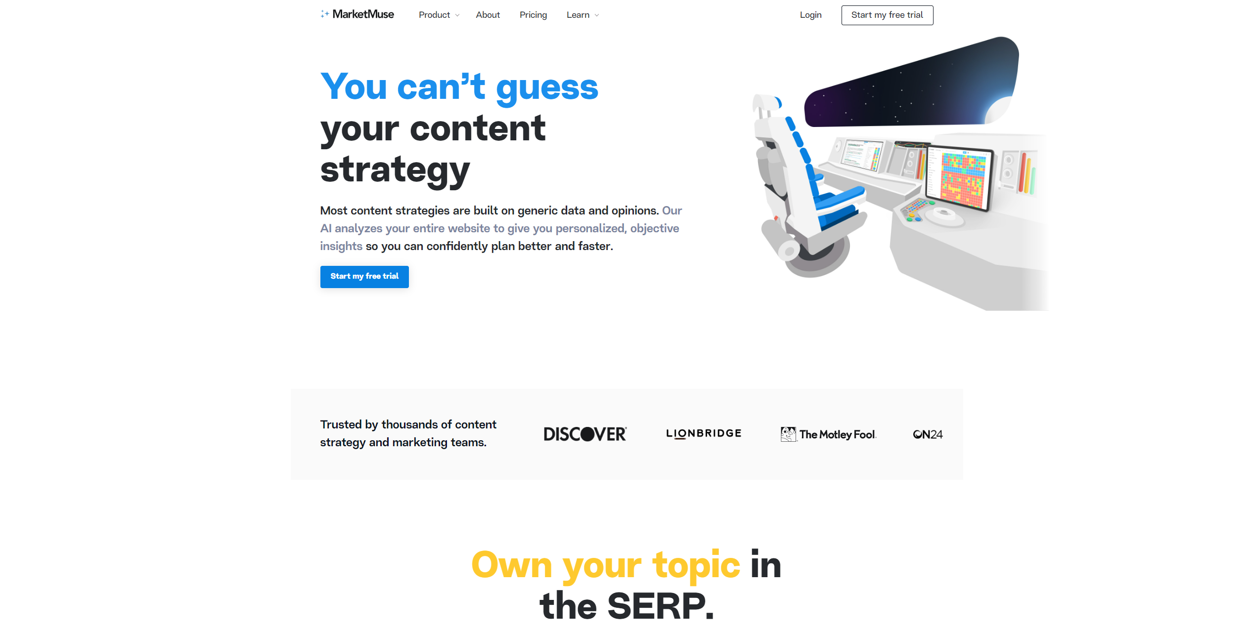 MarketMuse screenshot