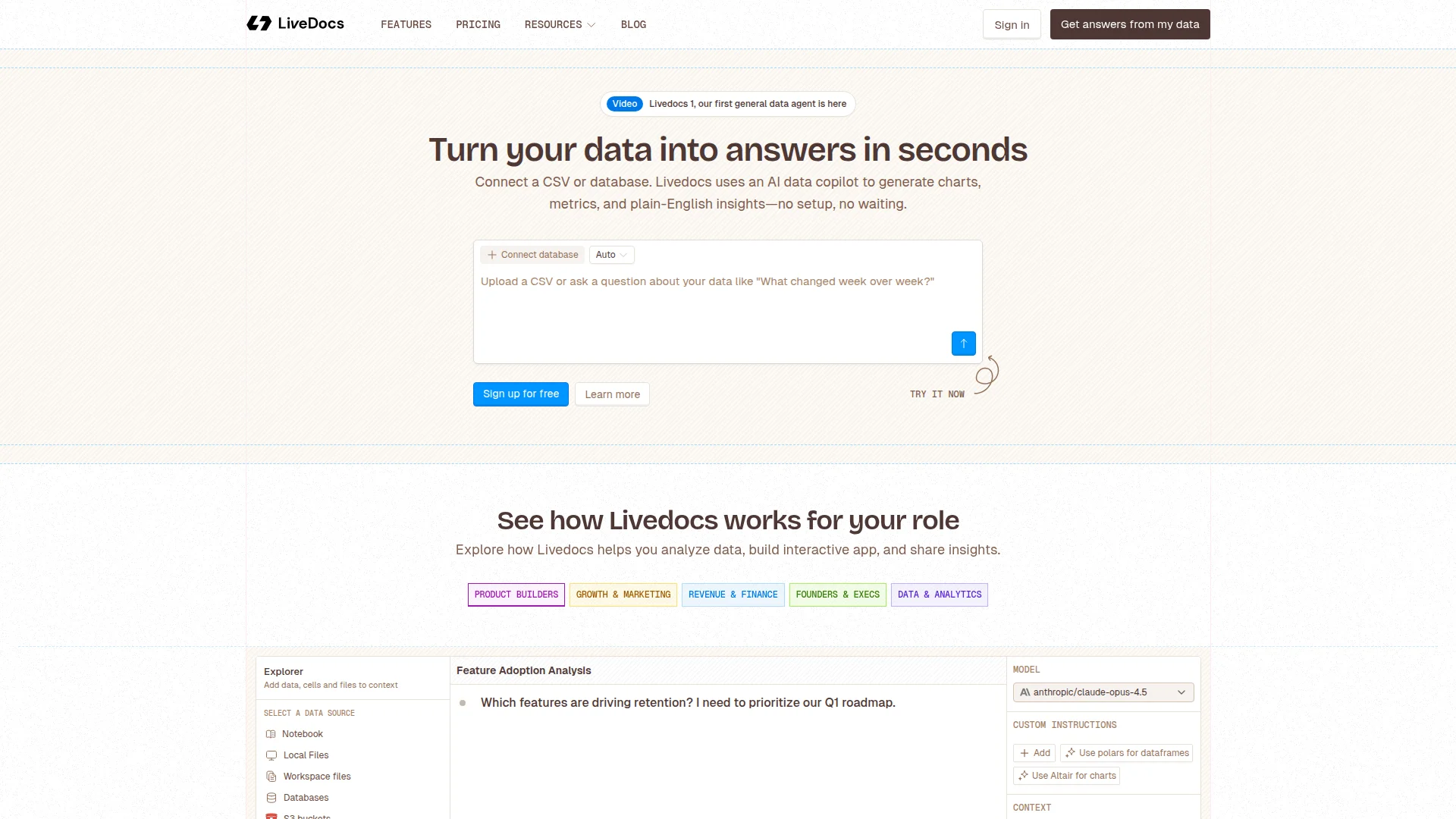 LiveDocs screenshot