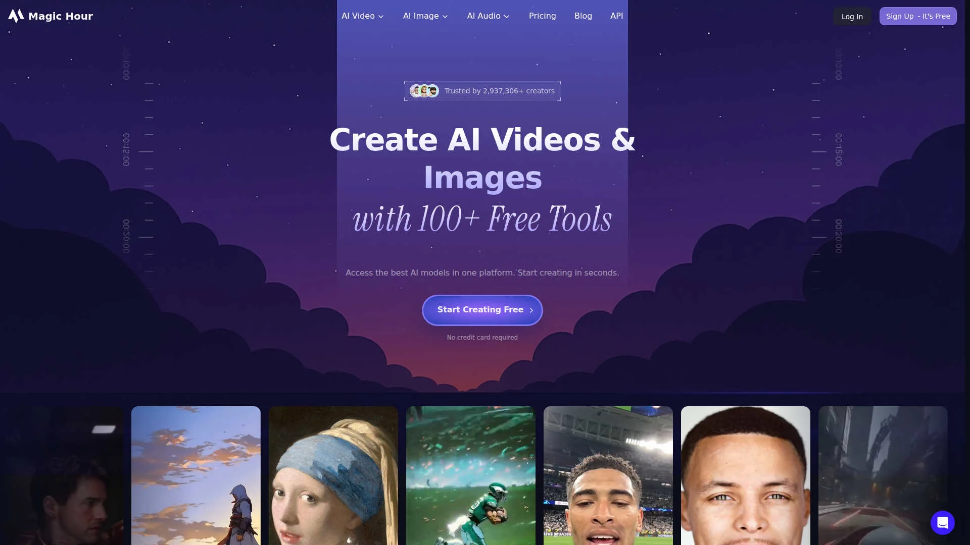 Magic Hour AI screenshot