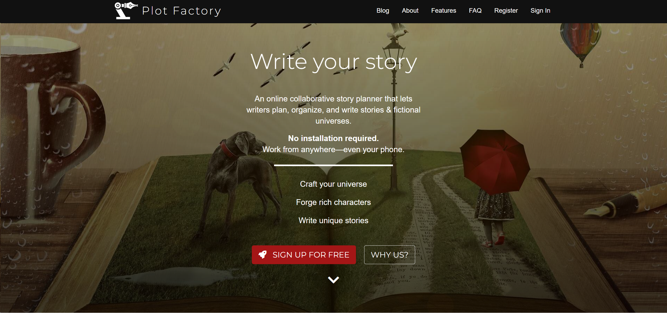 Plot Factory screenshot