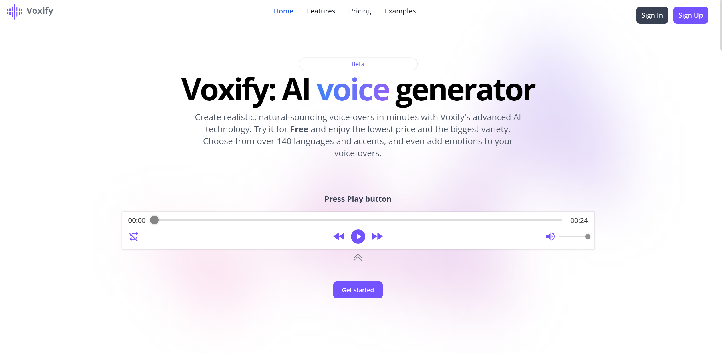 Voxify screenshot