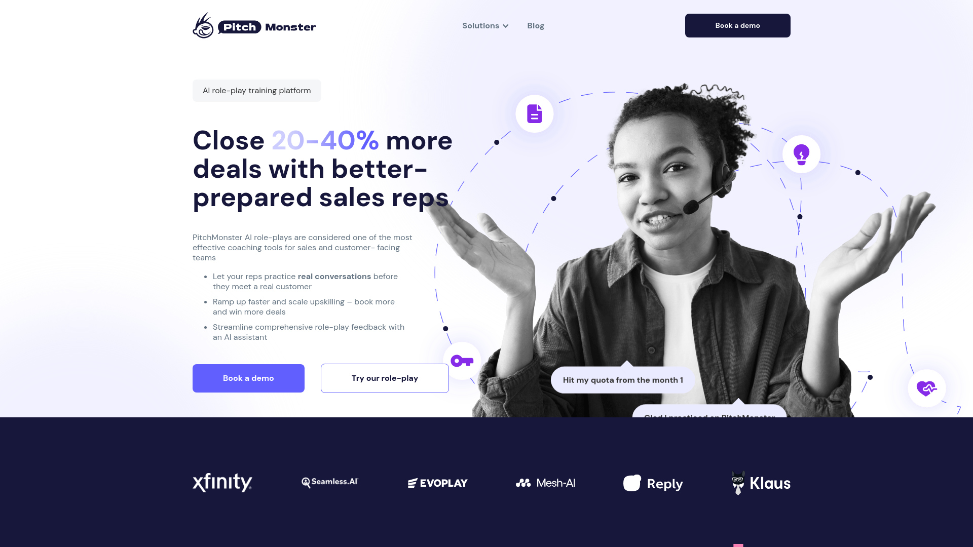 Pitch Monster screenshot