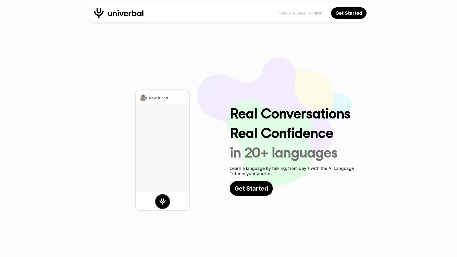 Univerbal screenshot