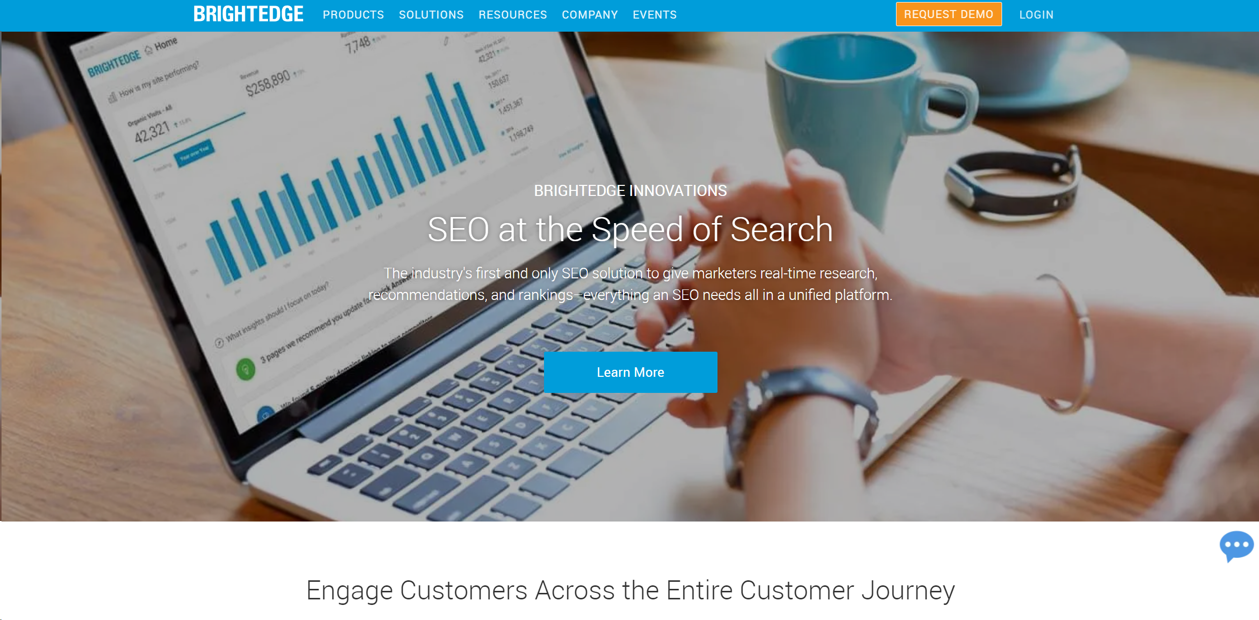 BrightEdge screenshot