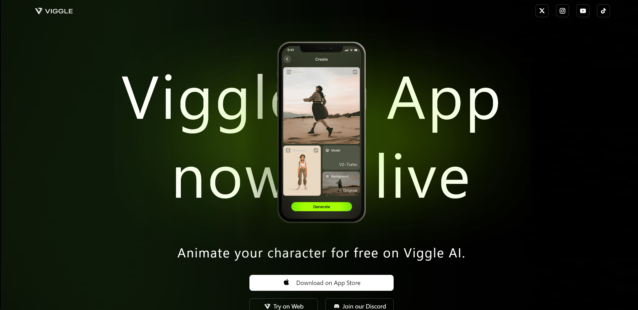 Viggle AI screenshot
