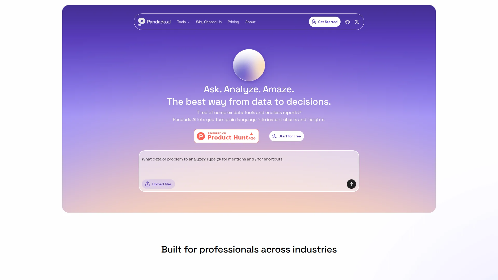 Pandada AI screenshot