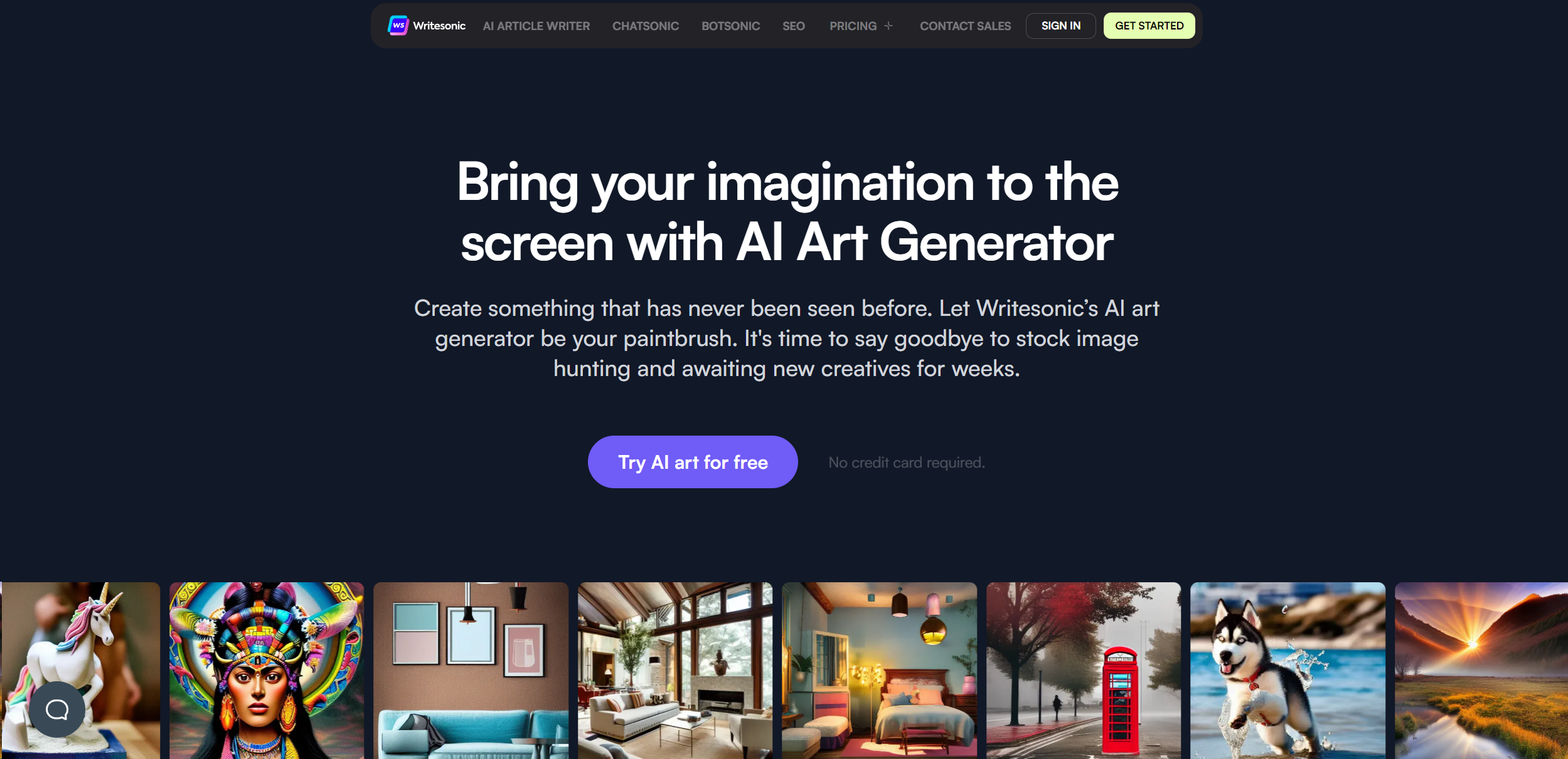 Photosonic AI screenshot