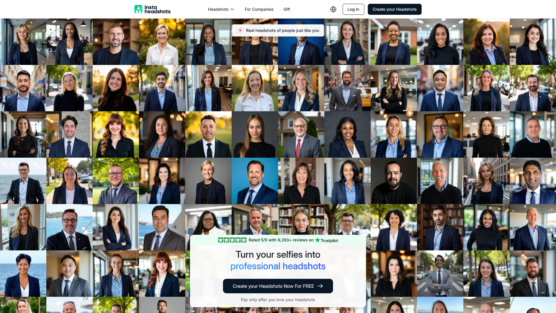 Insta Headshots screenshot