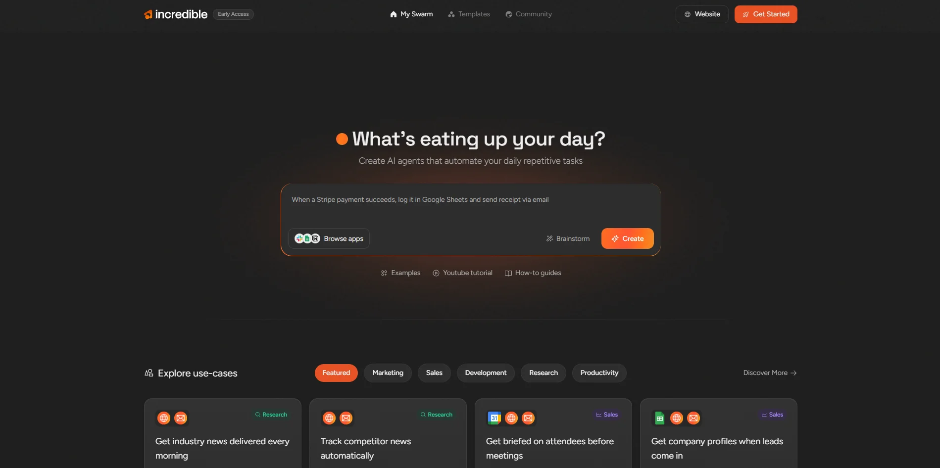 Incredible screenshot