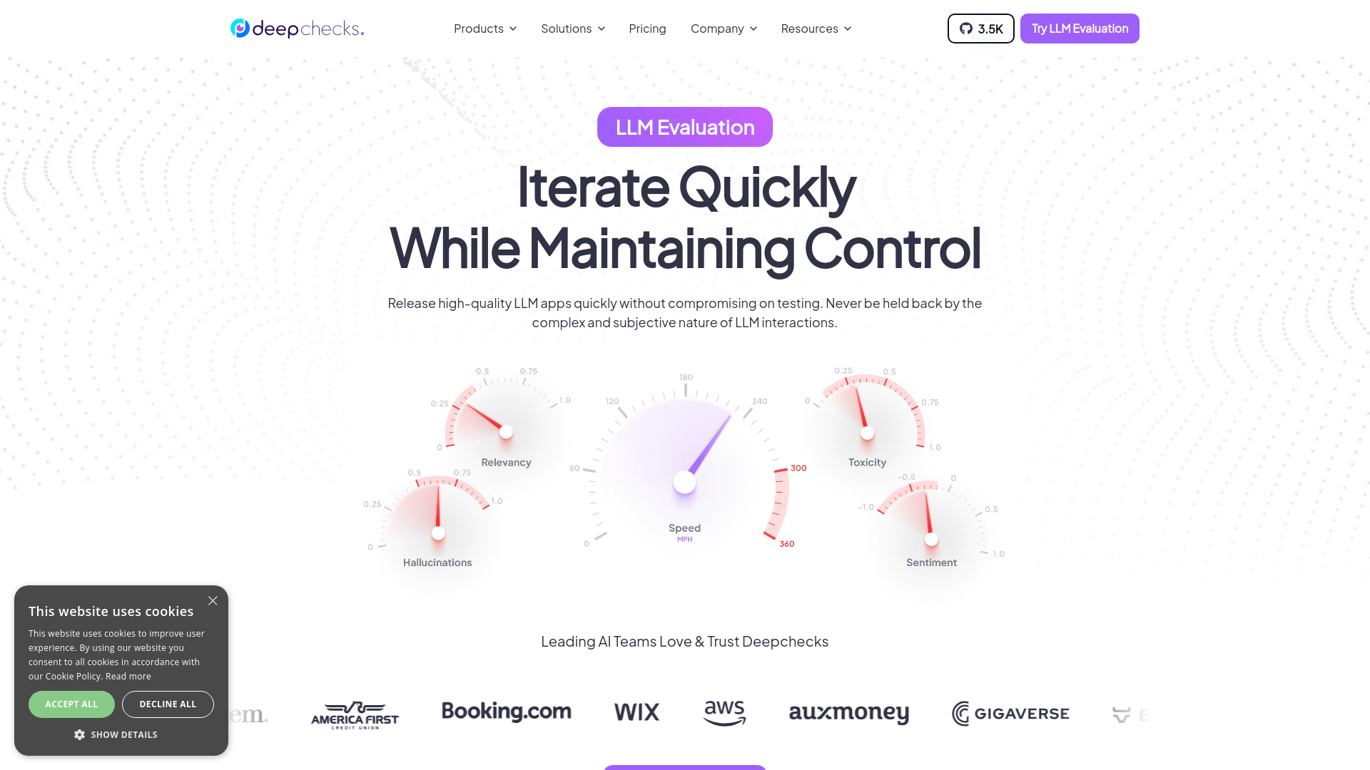 DeepChecks screenshot