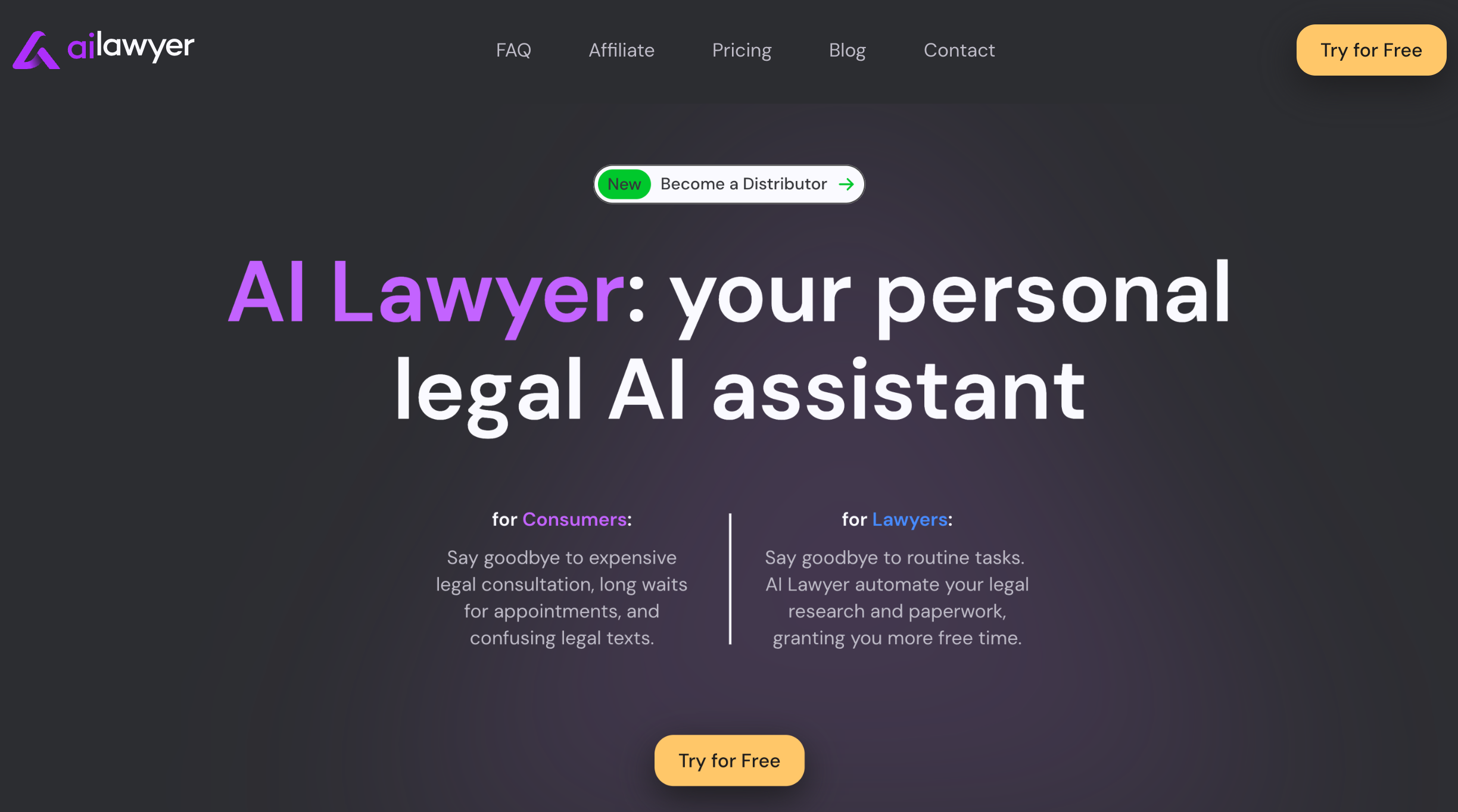 AI Lawyer screenshot