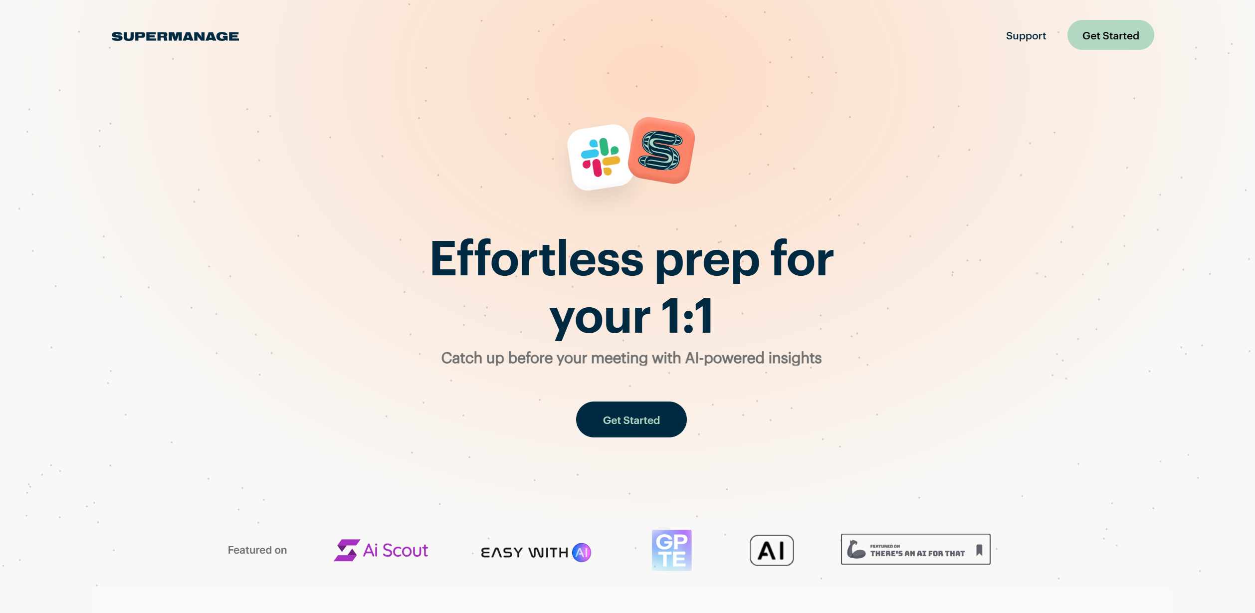 Supermanage AI screenshot